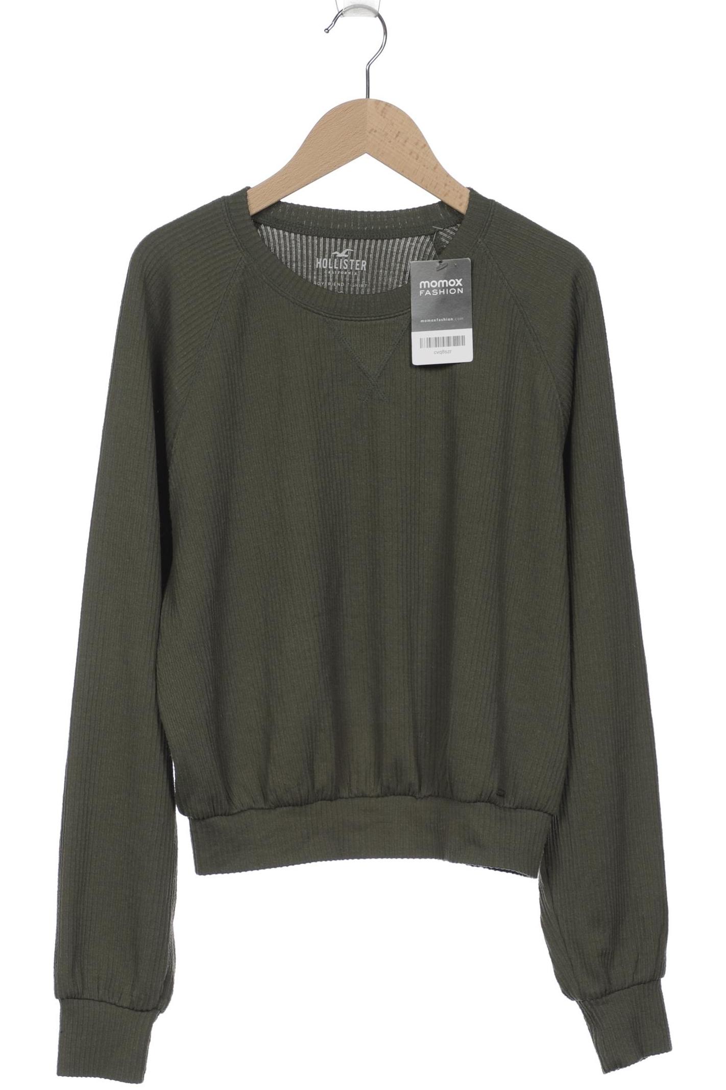 

Hollister Damen Langarmshirt, grün, Gr. 36