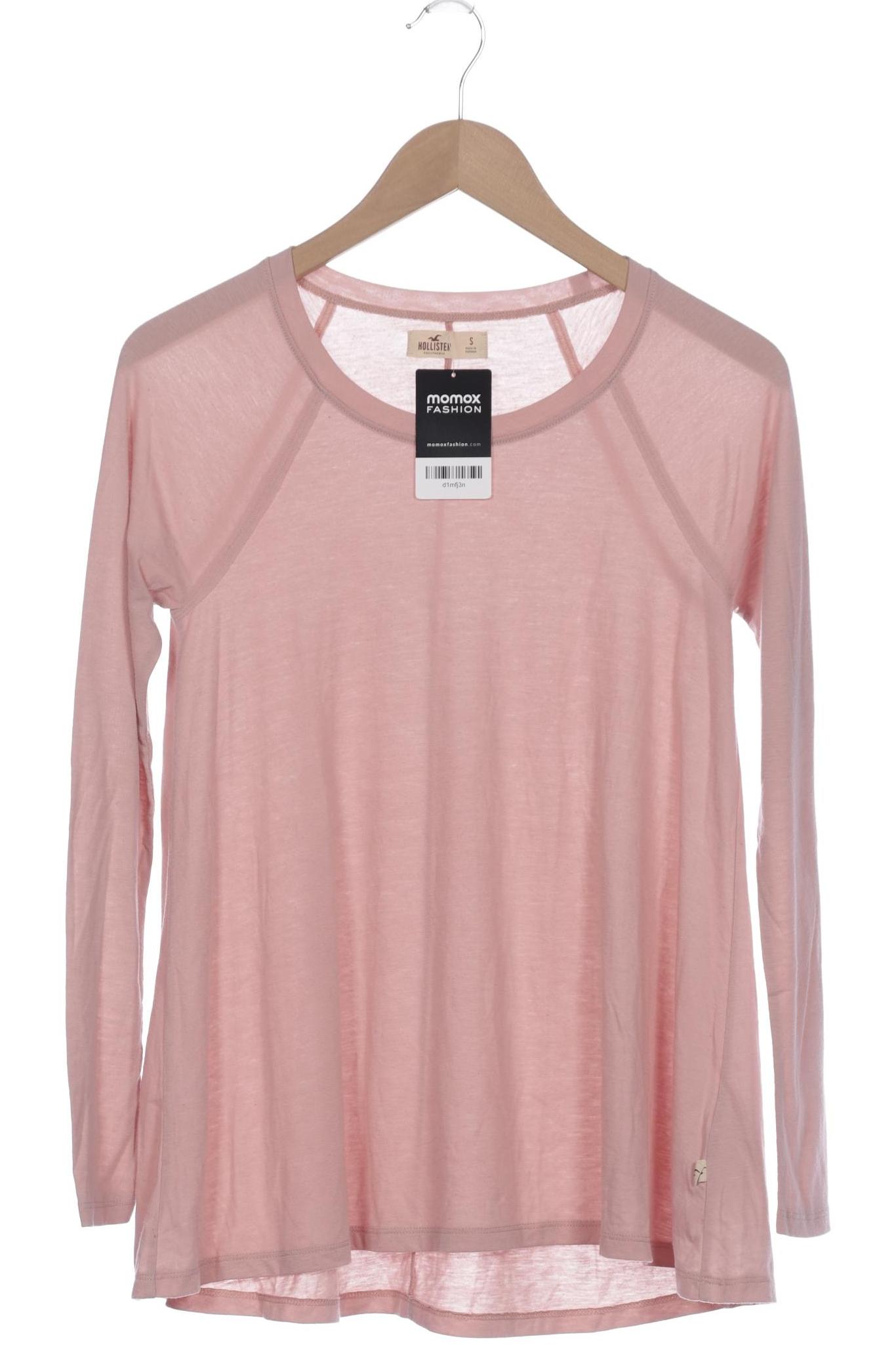

Hollister Damen Langarmshirt, pink, Gr. 36