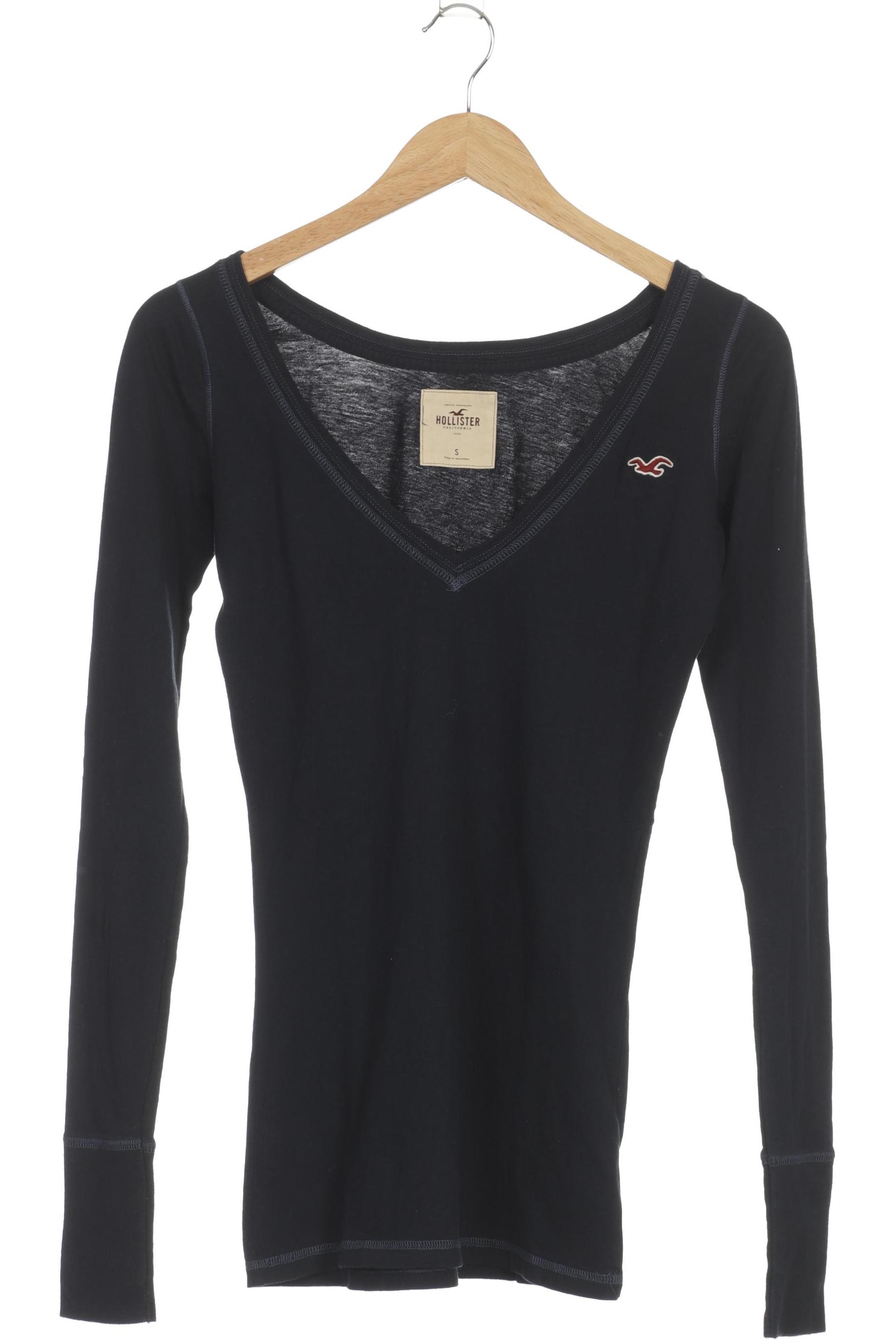 

Hollister Damen Langarmshirt, blau, Gr.