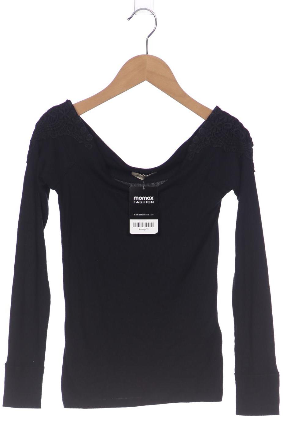 

Hollister Damen Langarmshirt, schwarz, Gr. 38