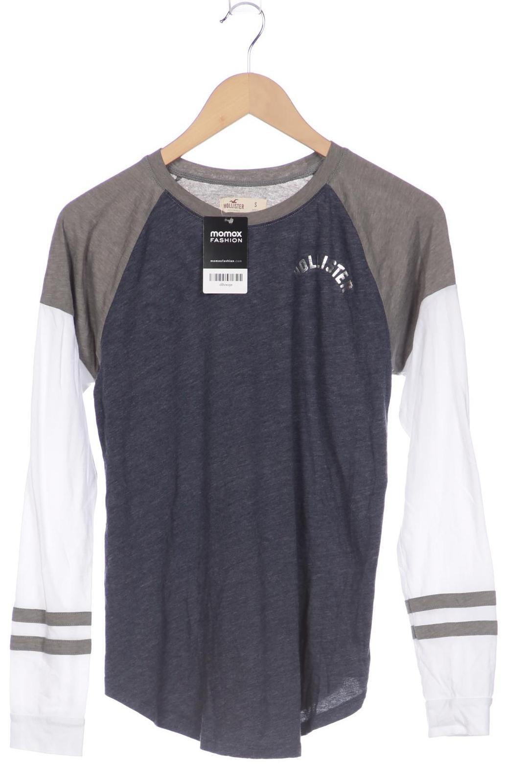 

Hollister Damen Langarmshirt, blau