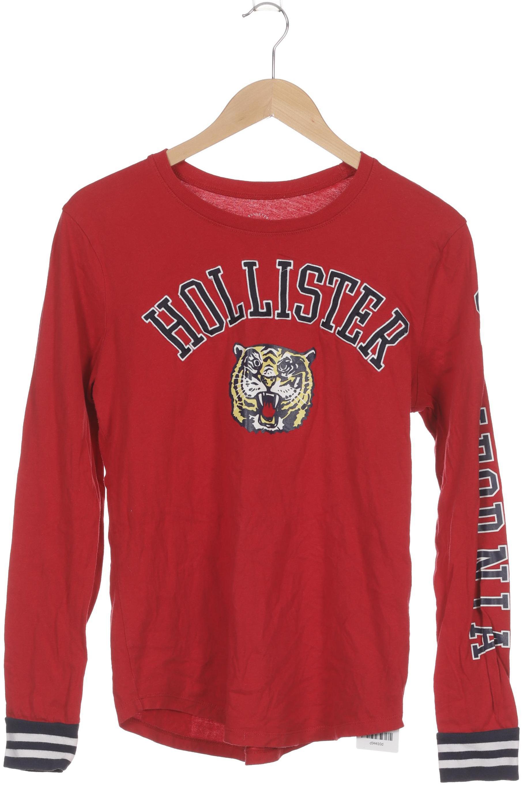 

Hollister Damen Langarmshirt, rot, Gr. 38