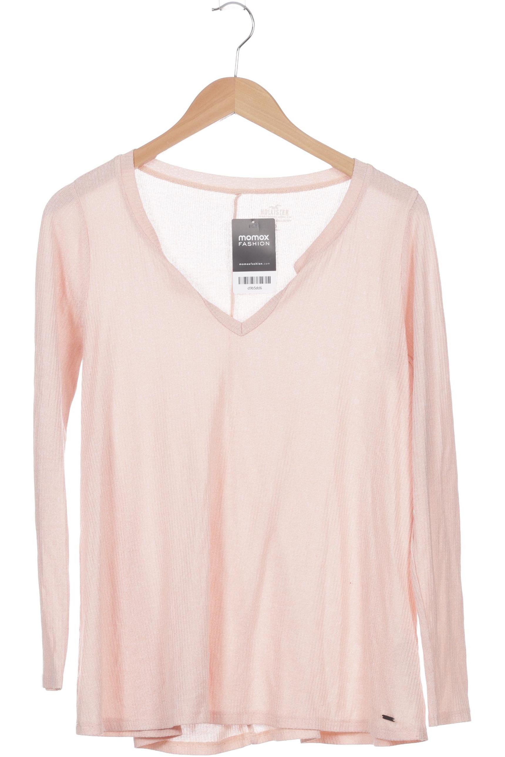 

Hollister Damen Langarmshirt, pink, Gr. 38