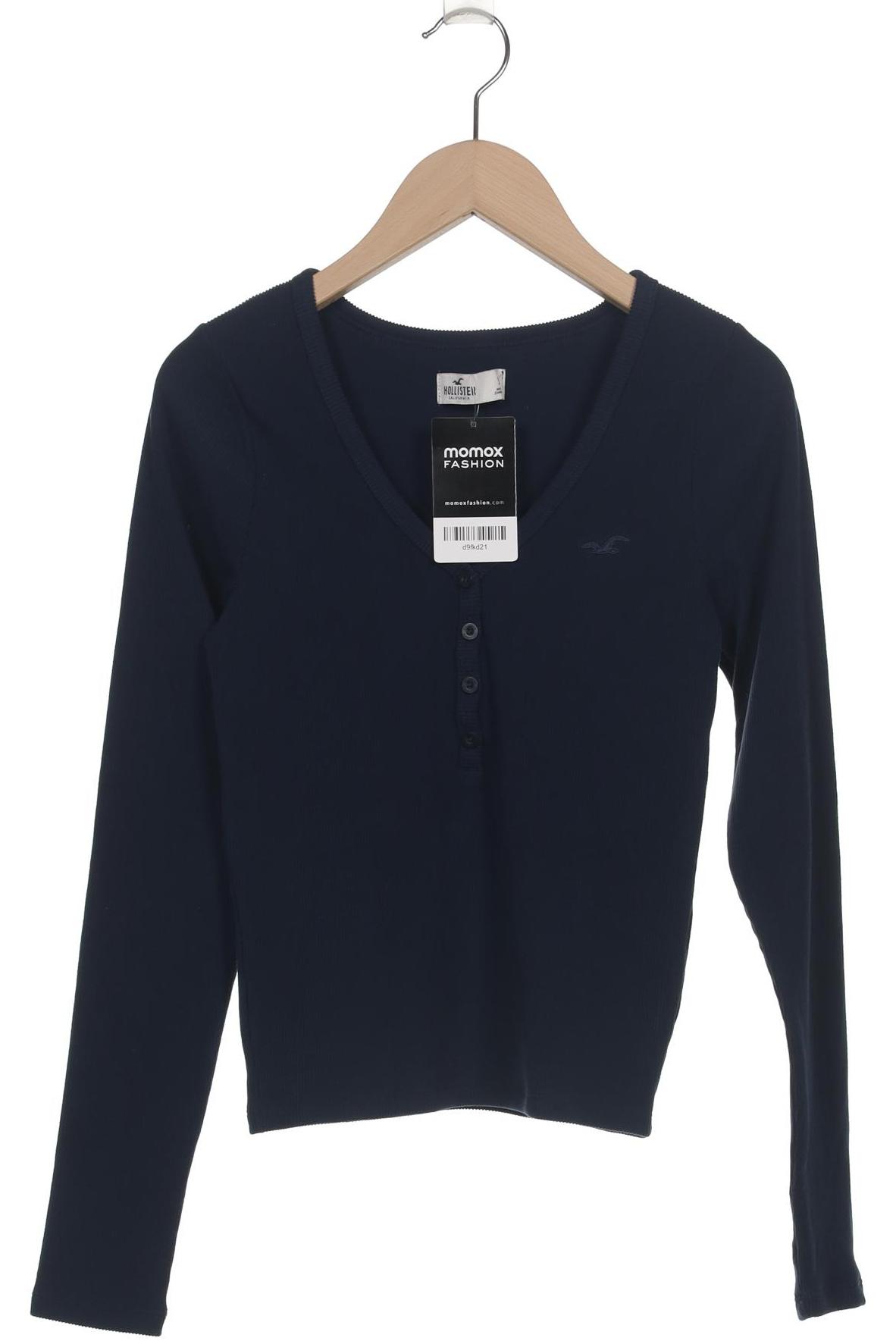 

Hollister Damen Langarmshirt, marineblau, Gr. 36