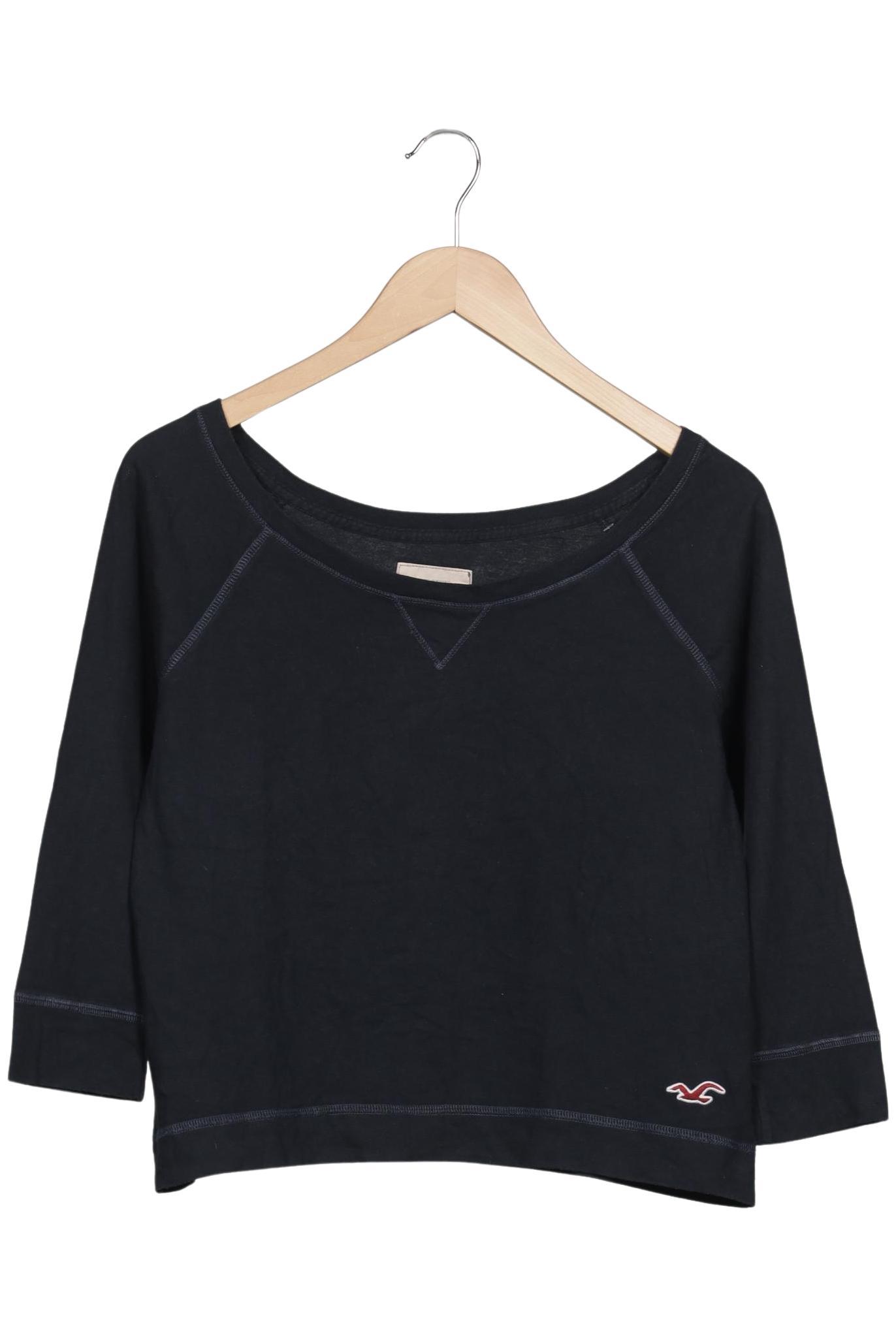 

Hollister Damen Langarmshirt, marineblau, Gr. 36