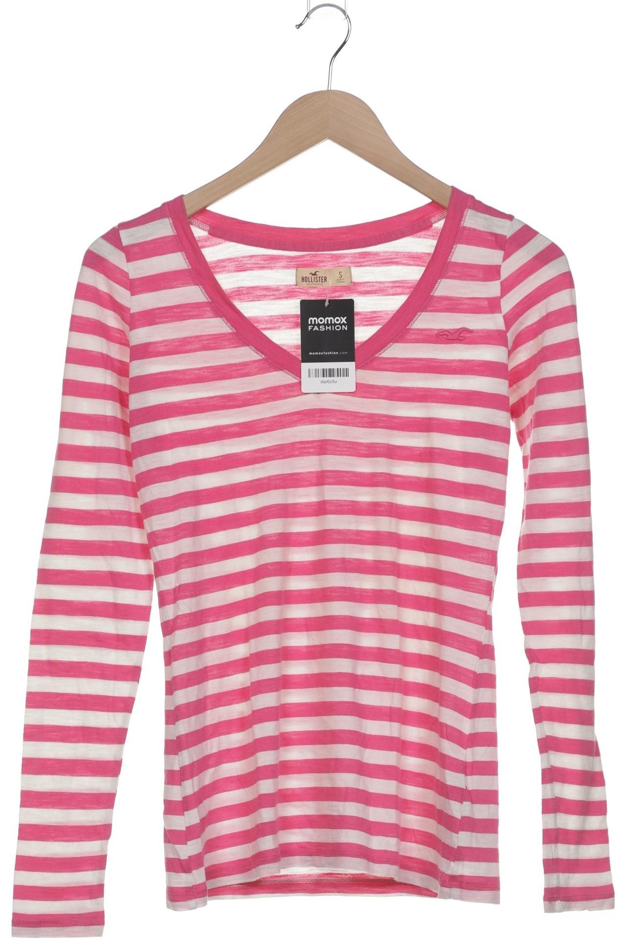 

Hollister Damen Langarmshirt, pink, Gr. 36