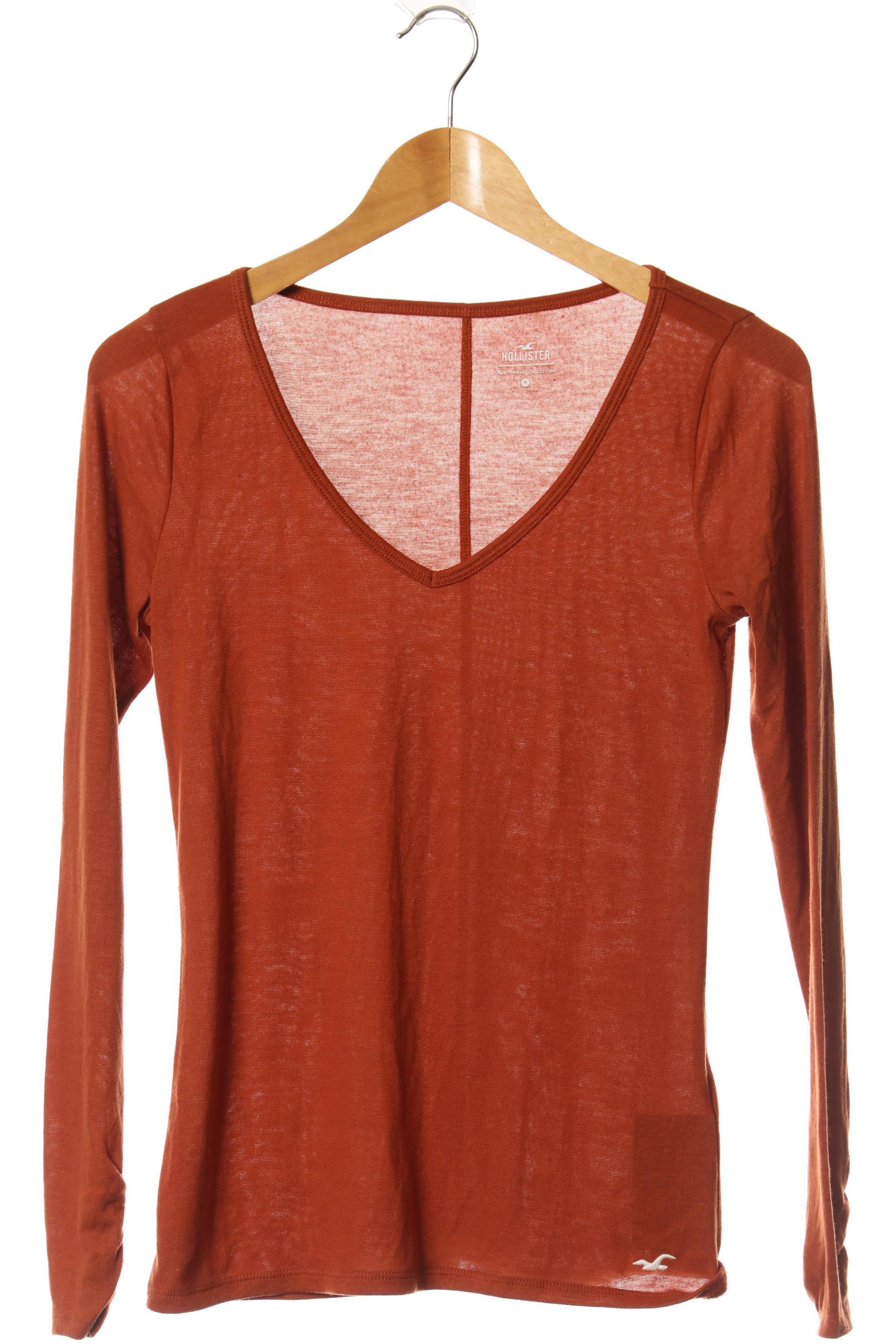 

Hollister Damen Langarmshirt, braun, Gr.