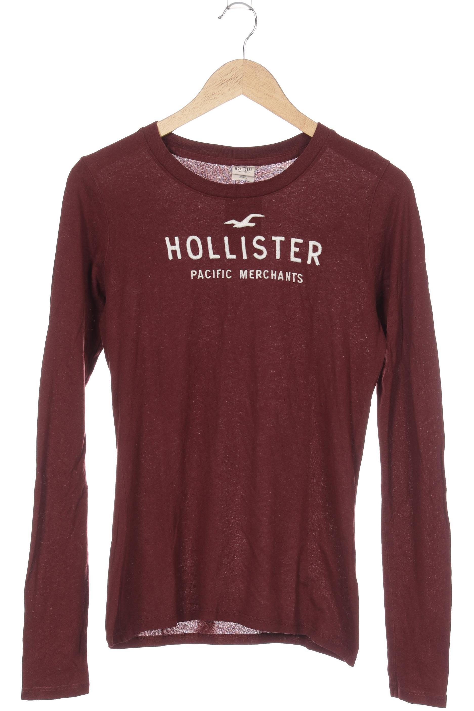 

Hollister Damen Langarmshirt, flieder, Gr. 42