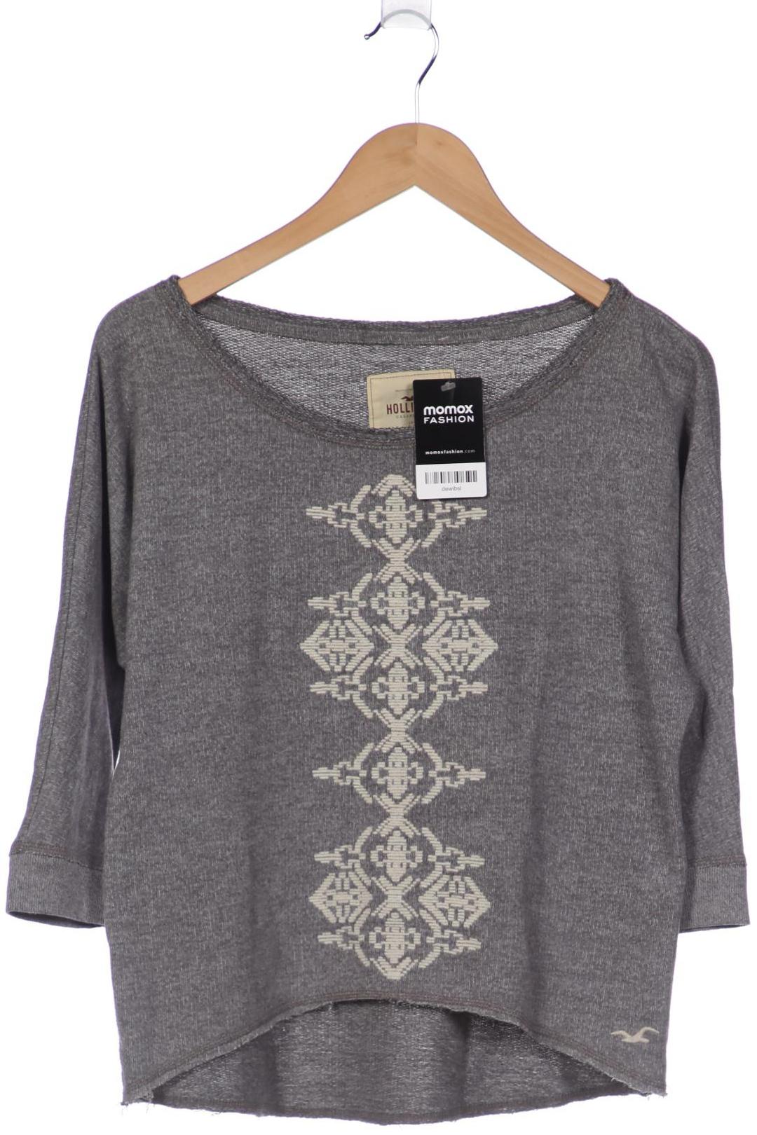 

Hollister Damen Langarmshirt, grau