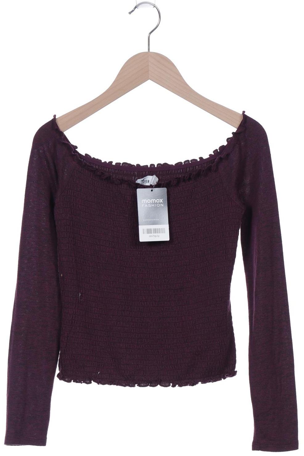 

Hollister Damen Langarmshirt, bordeaux, Gr. 38