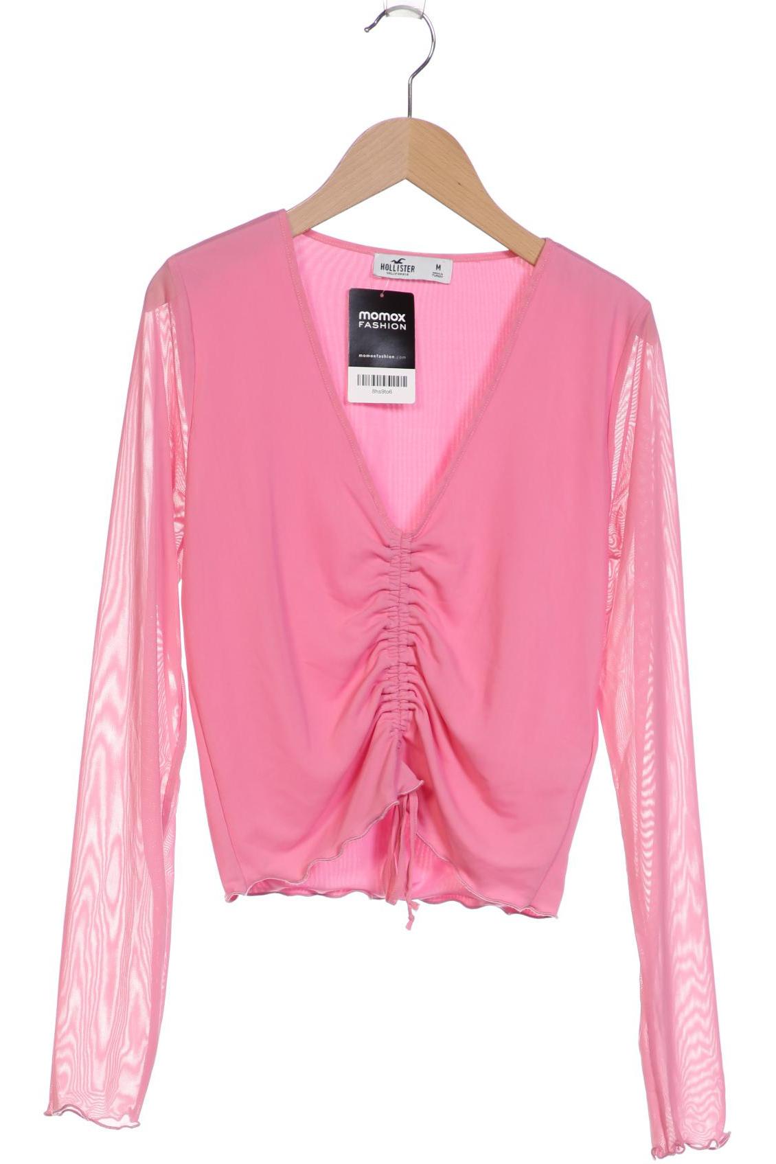 

Hollister Damen Langarmshirt, pink, Gr. 38