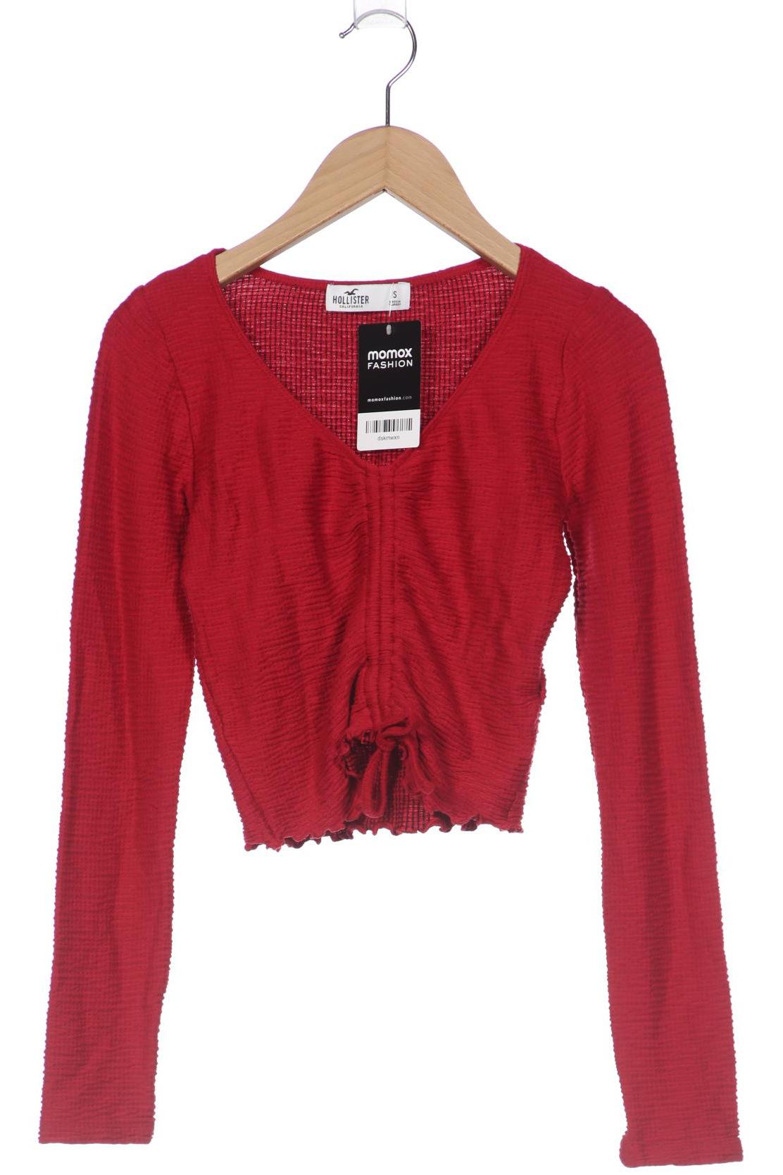 

Hollister Damen Langarmshirt, rot