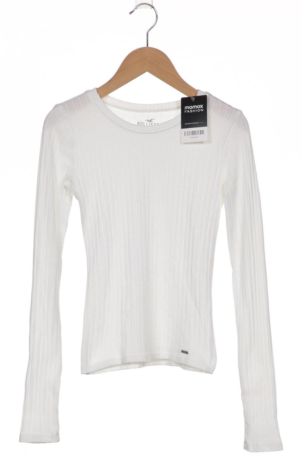 

Hollister Damen Langarmshirt, weiß