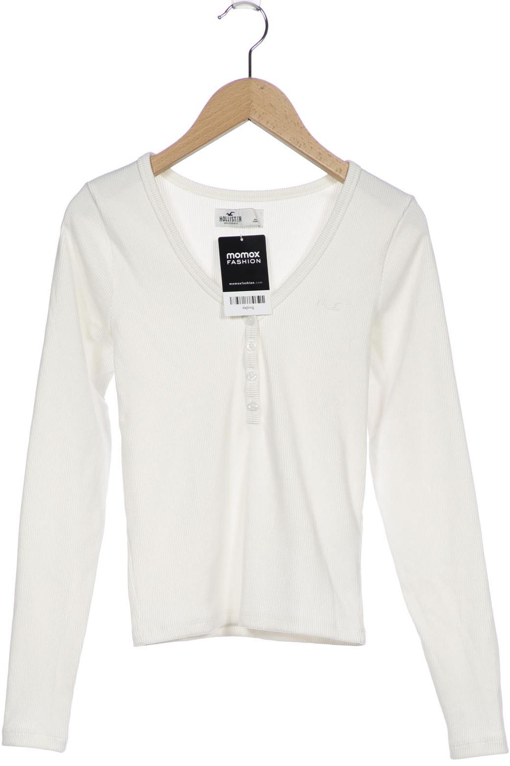 

Hollister Damen Langarmshirt, weiß