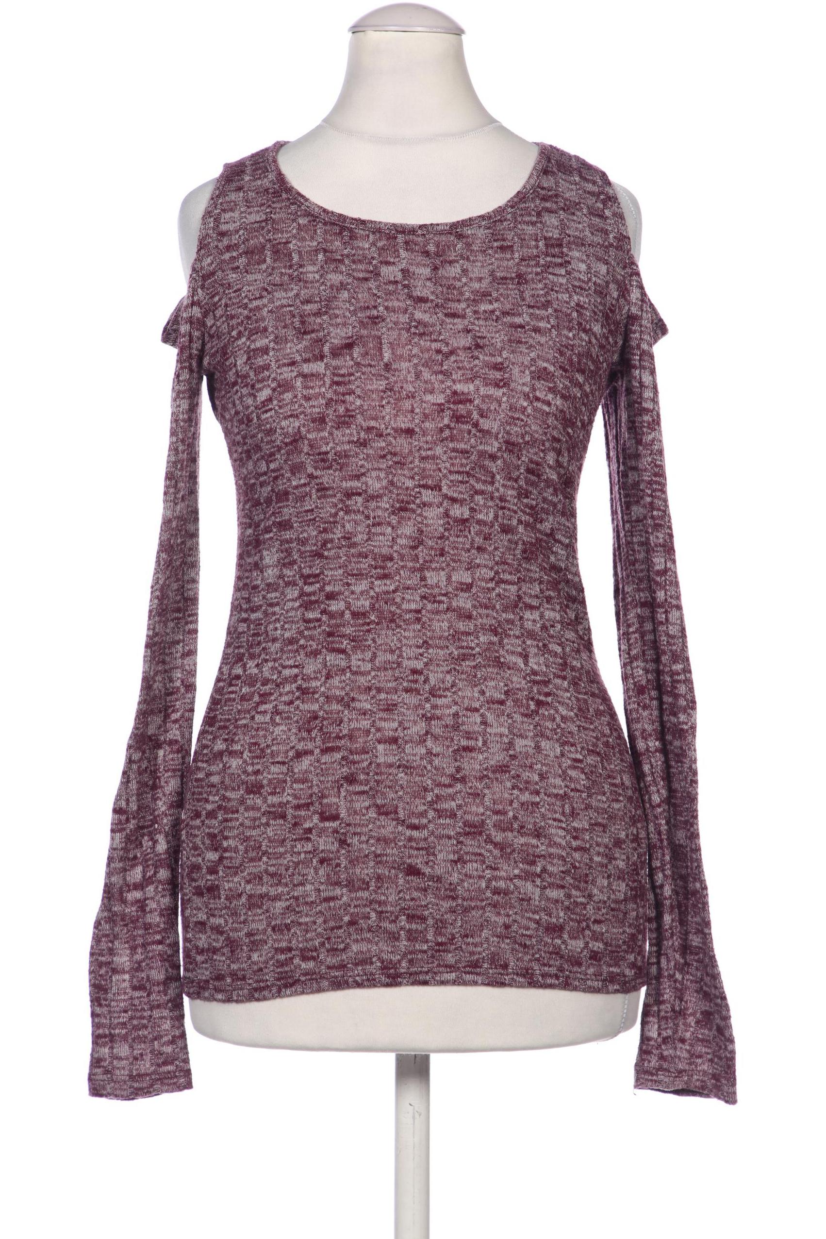 

Hollister Damen Langarmshirt, bordeaux, Gr. 36