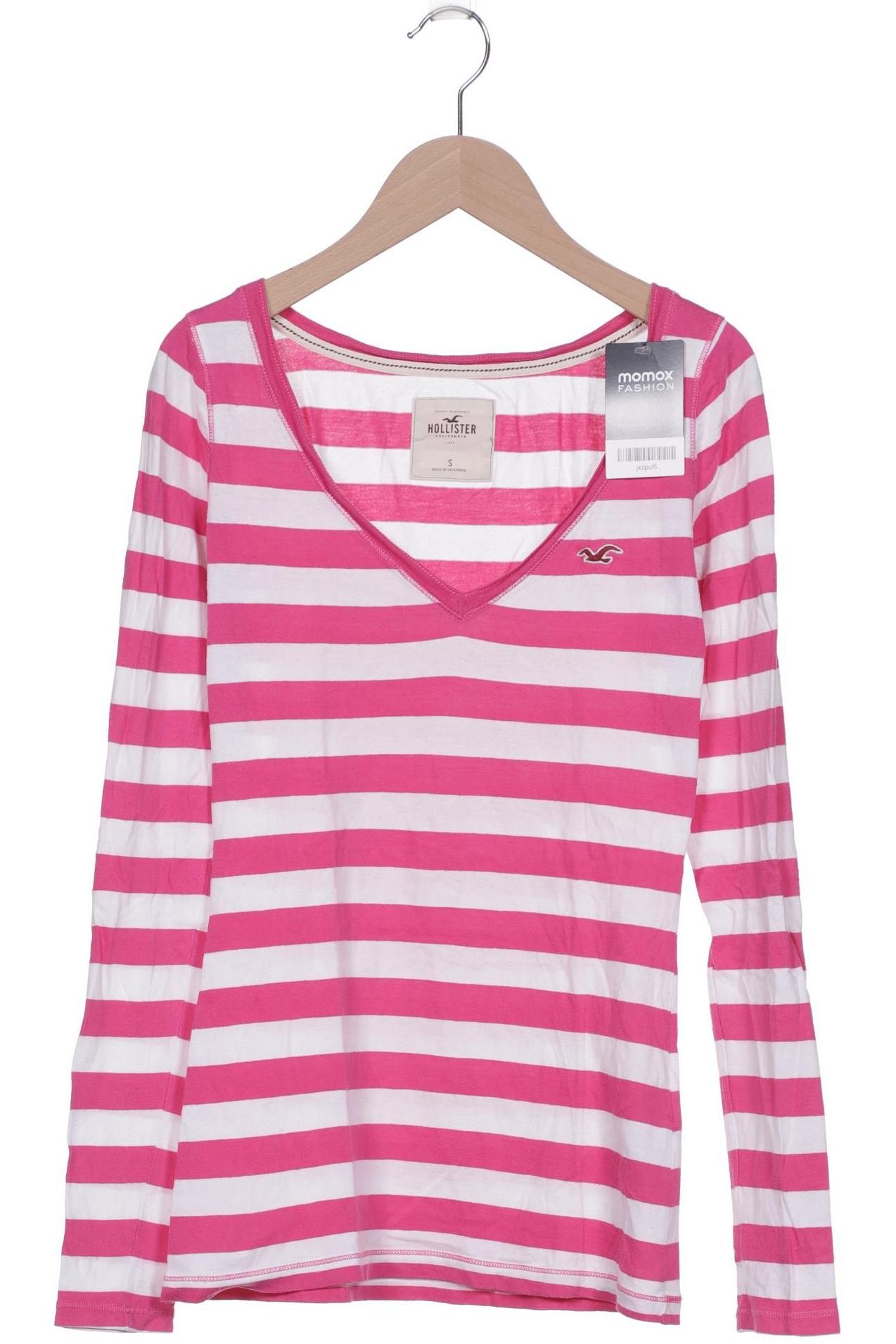 

Hollister Damen Langarmshirt, pink, Gr. 36