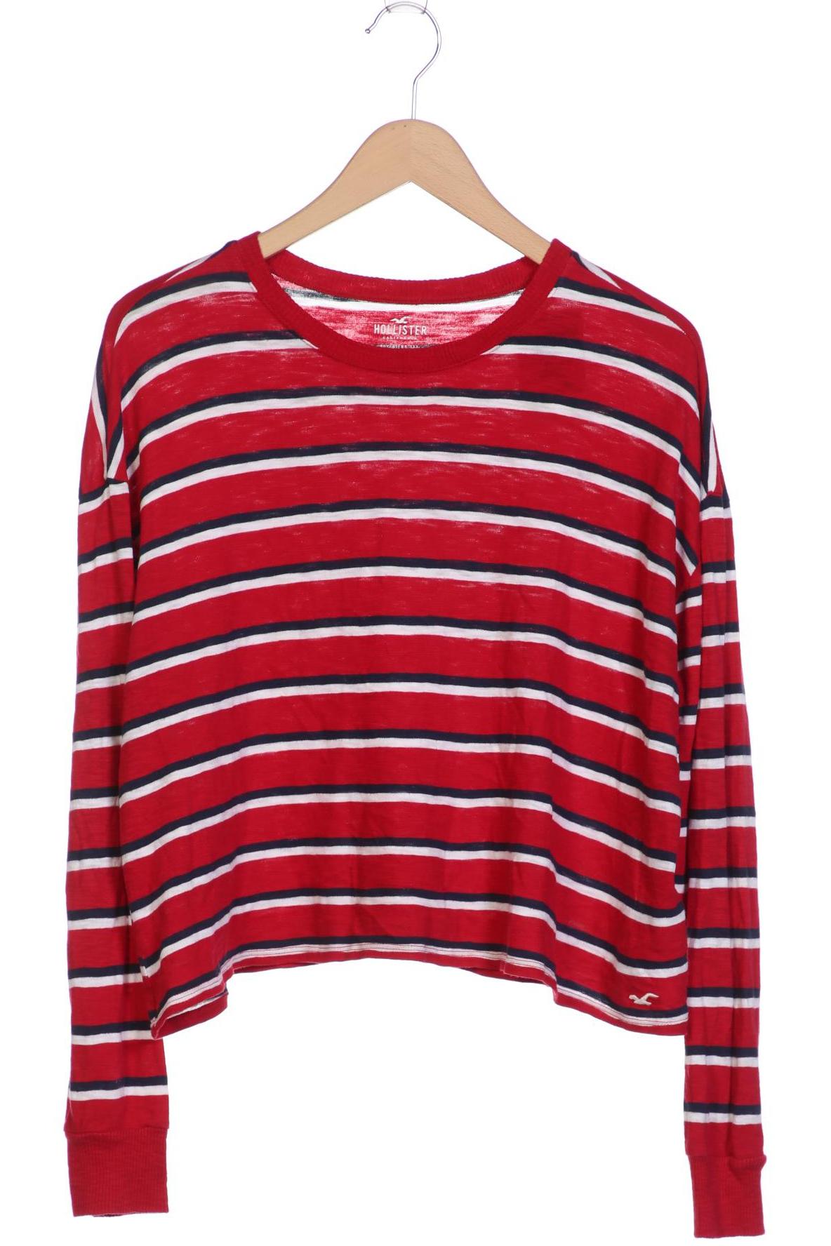 

Hollister Damen Langarmshirt, rot