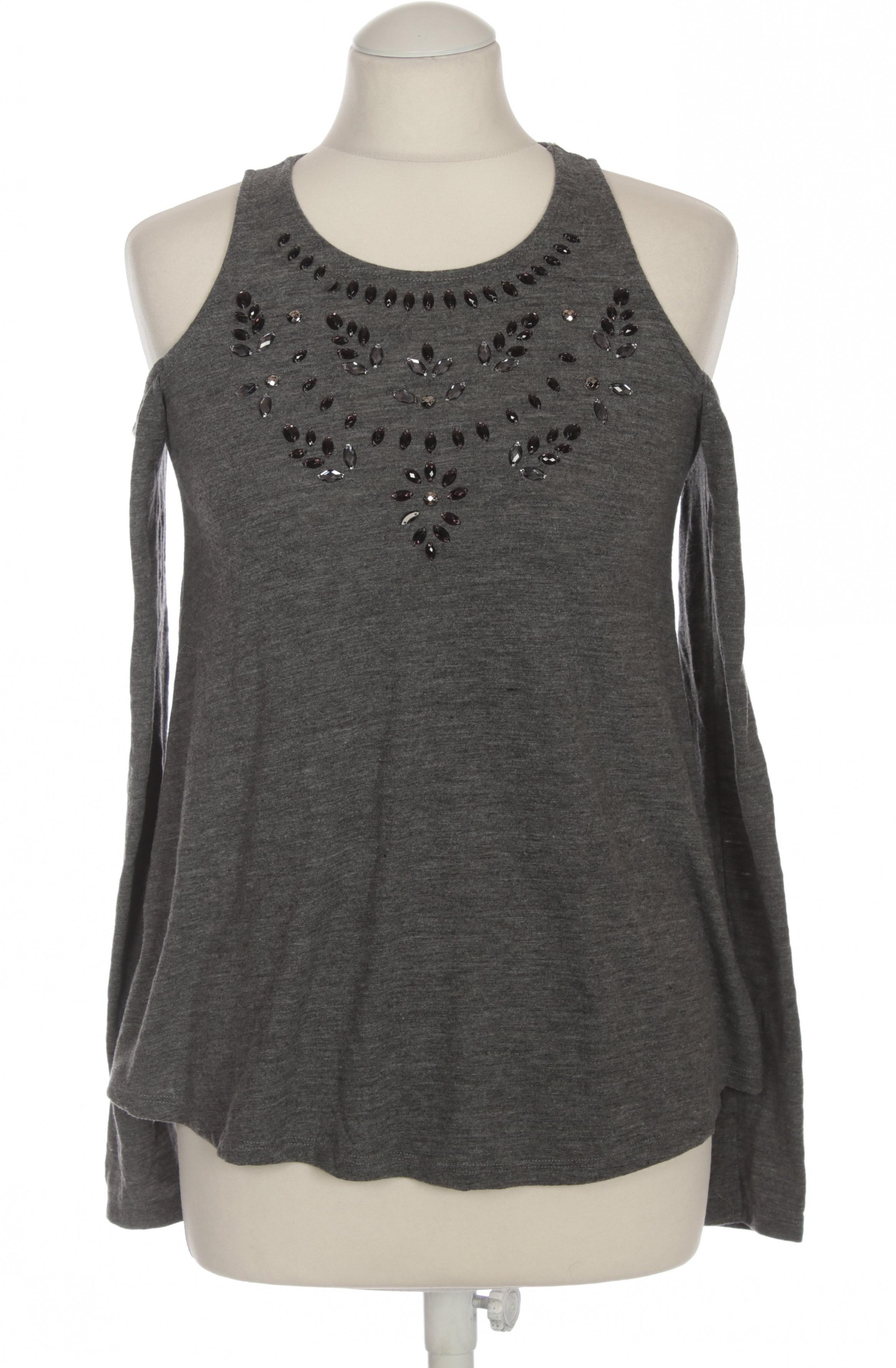 

Hollister Damen Langarmshirt, grau, Gr.