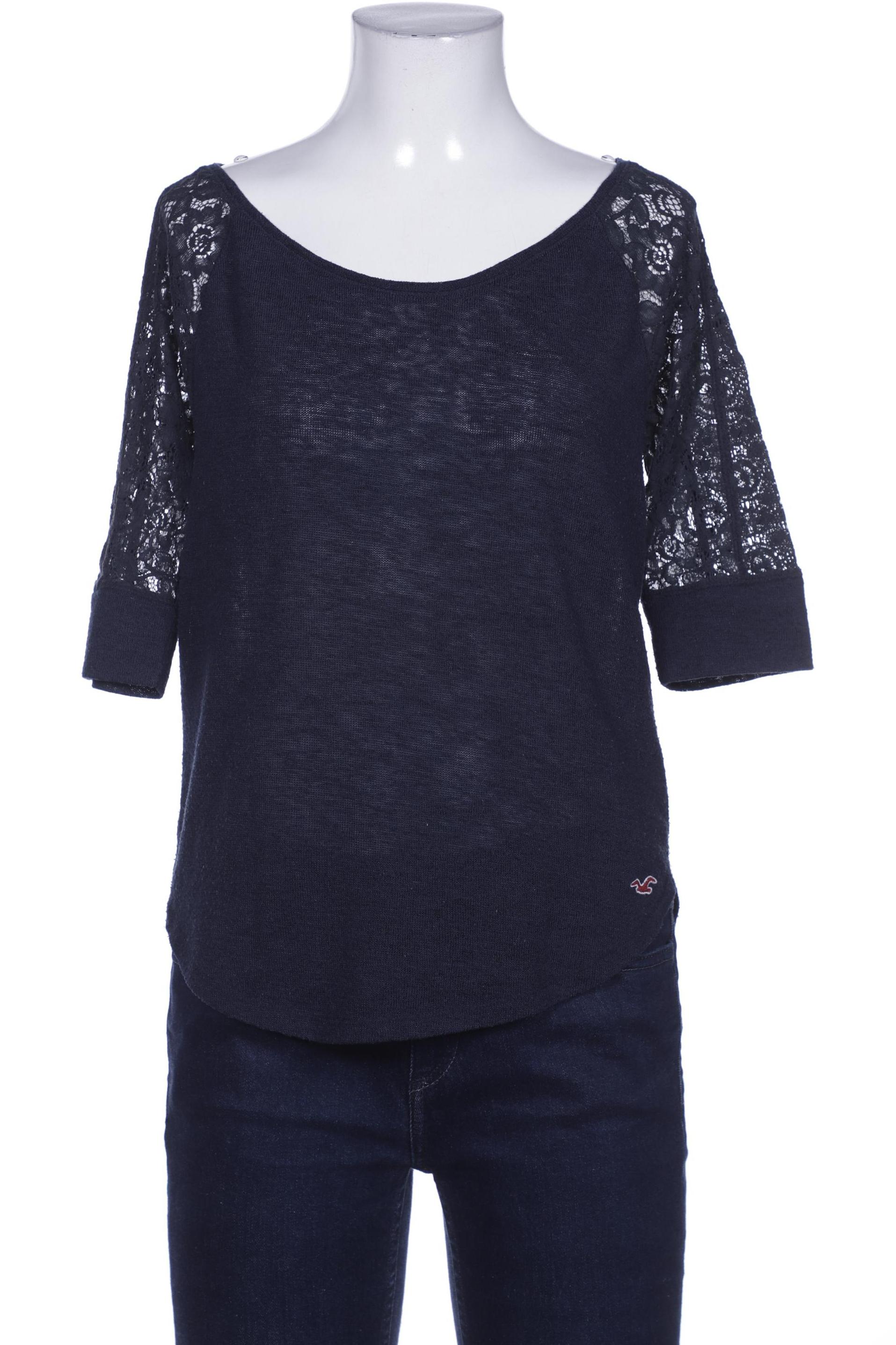

Hollister Damen Langarmshirt, marineblau, Gr. 36