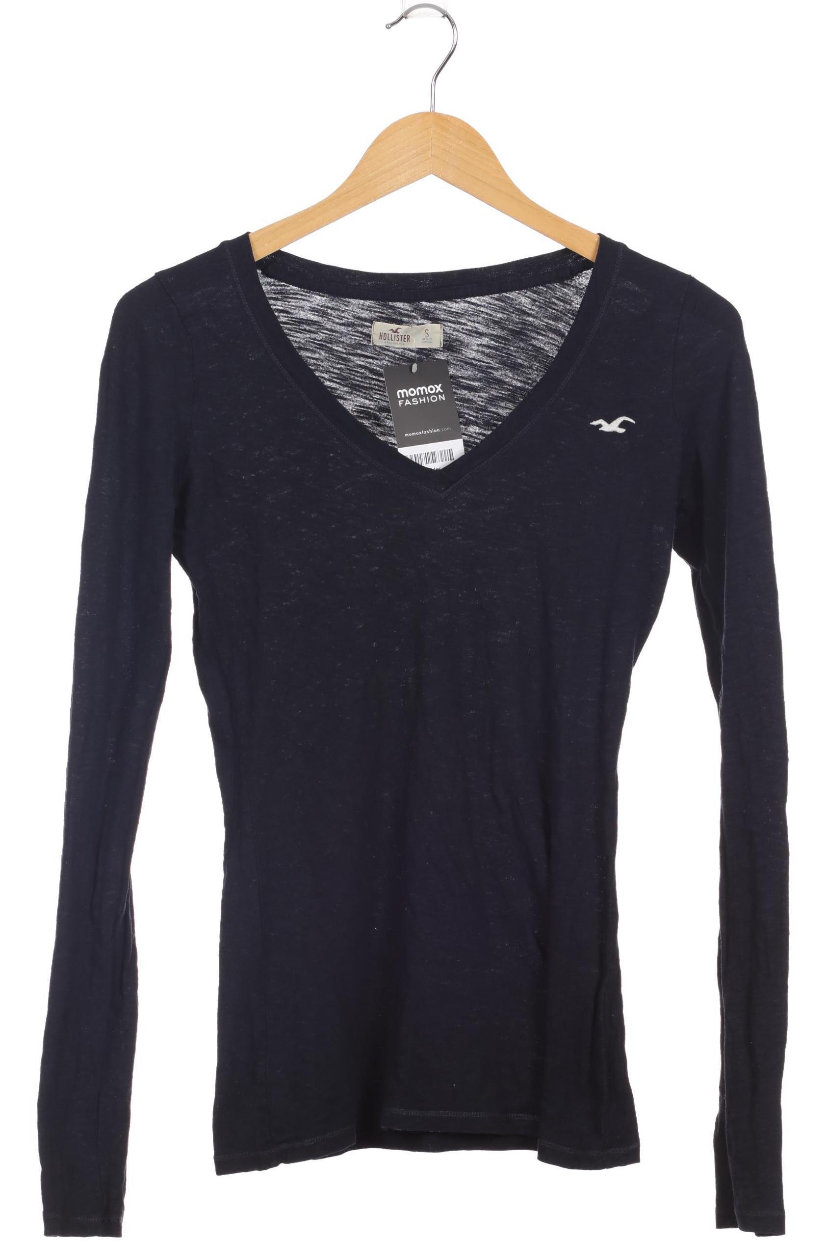 

Hollister Damen Langarmshirt, blau, Gr.