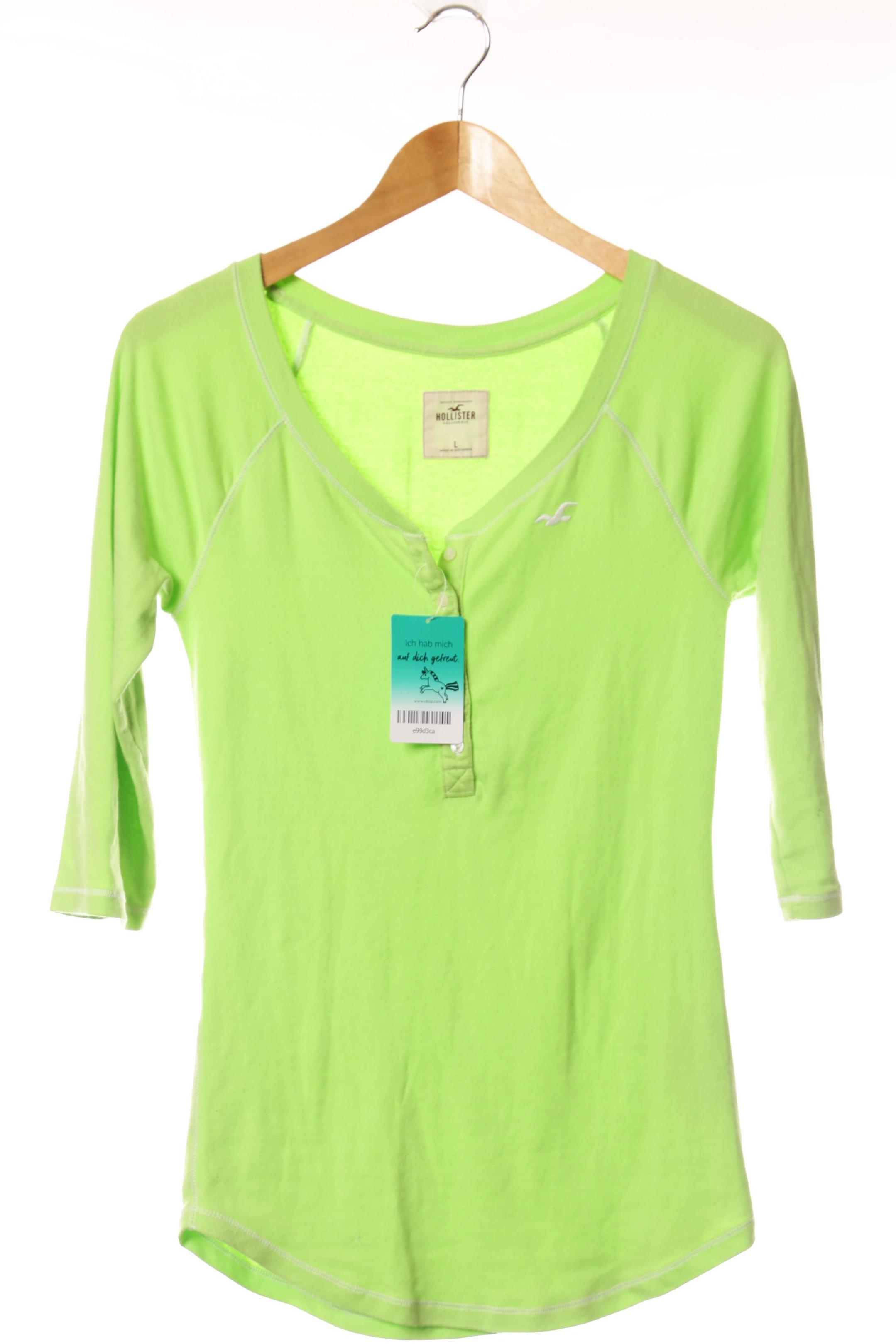 

Hollister Damen Langarmshirt, grün, Gr.