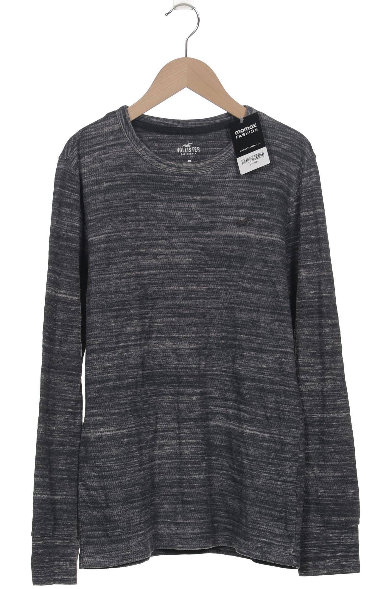 

Hollister Damen Langarmshirt, grau, Gr. 36