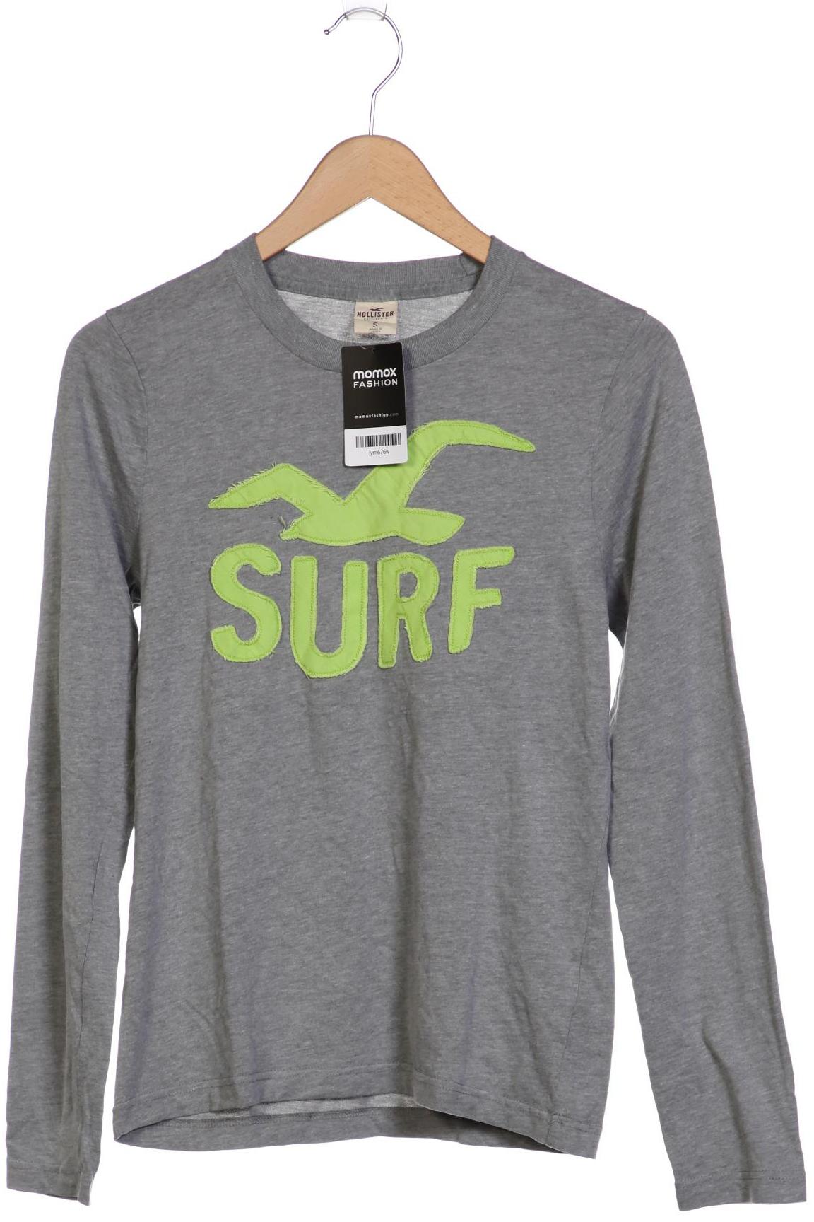 

Hollister Damen Langarmshirt, grau