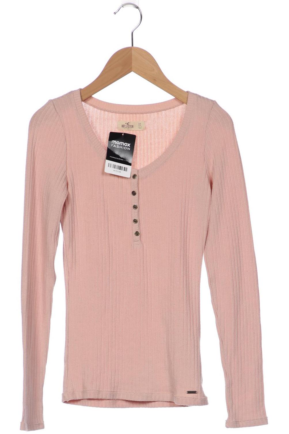 

Hollister Damen Langarmshirt, pink