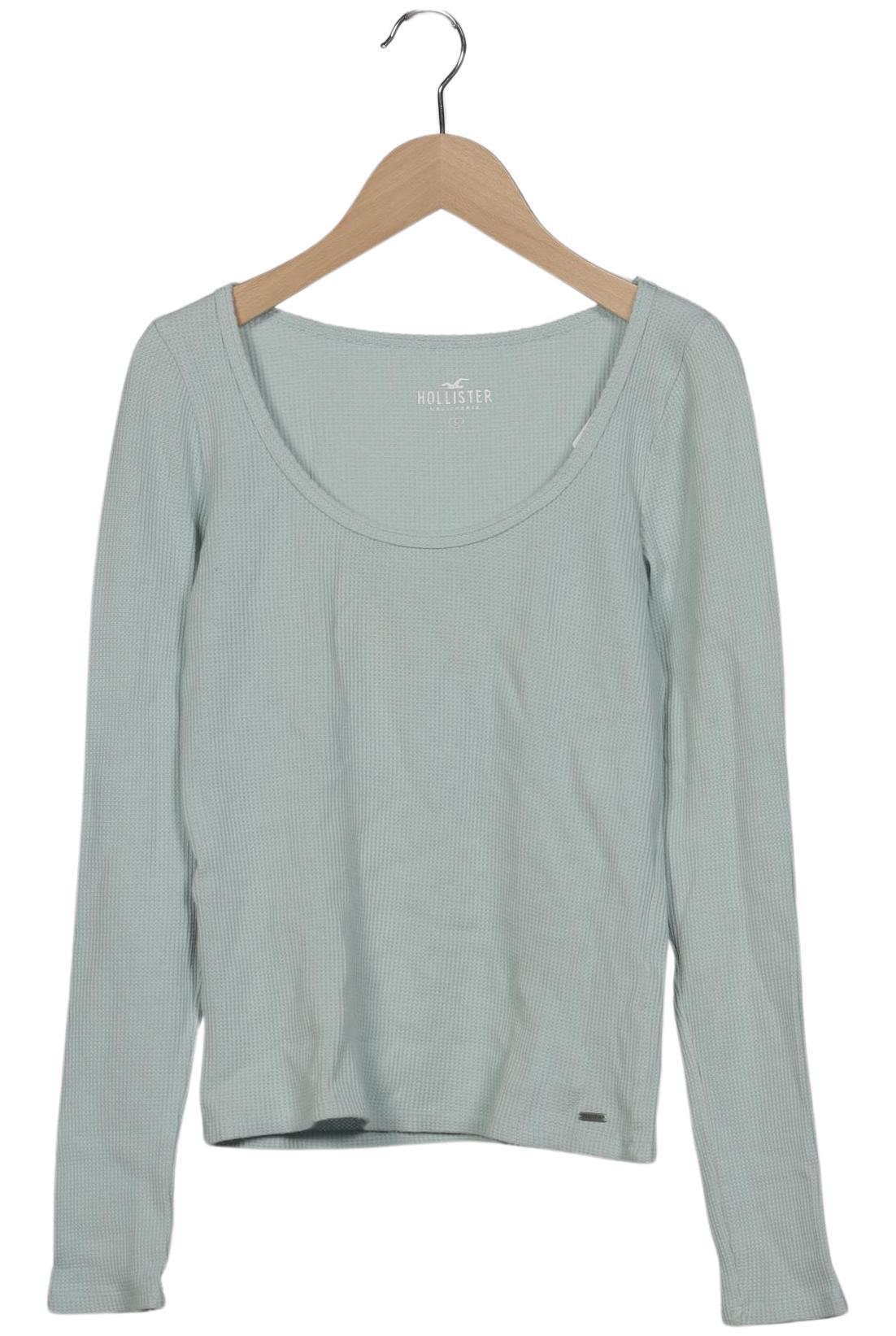 

Hollister Damen Langarmshirt, hellgrün, Gr. 36