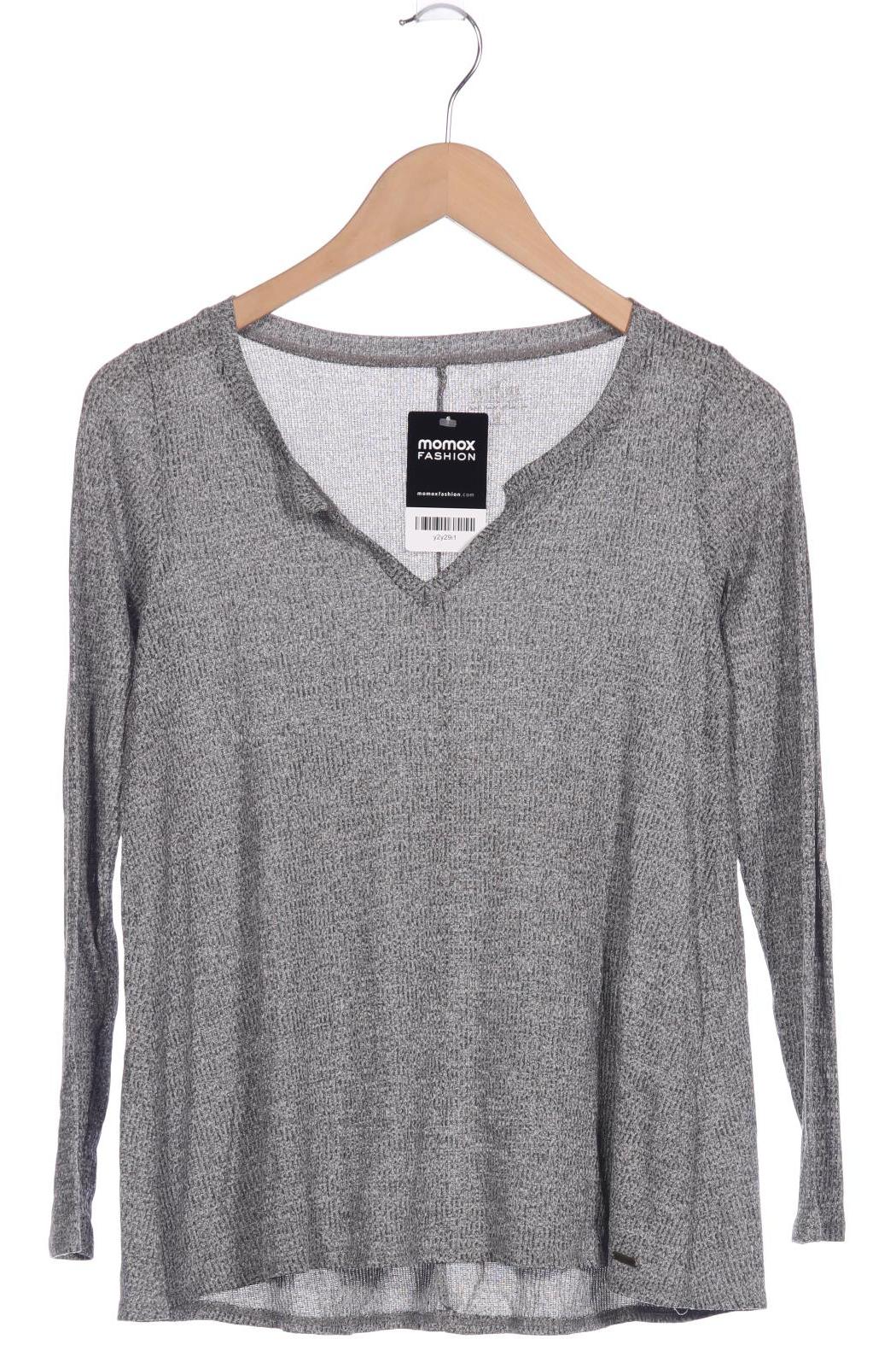 

Hollister Damen Langarmshirt, grau, Gr. 38