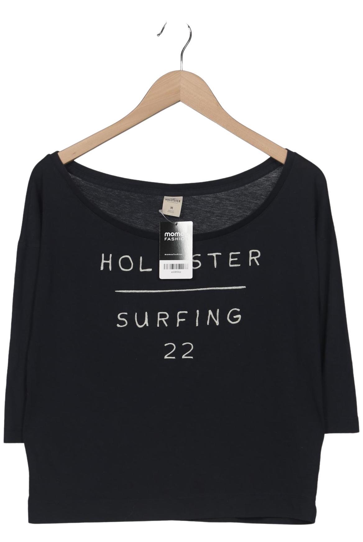 

Hollister Damen Langarmshirt, marineblau, Gr. 38