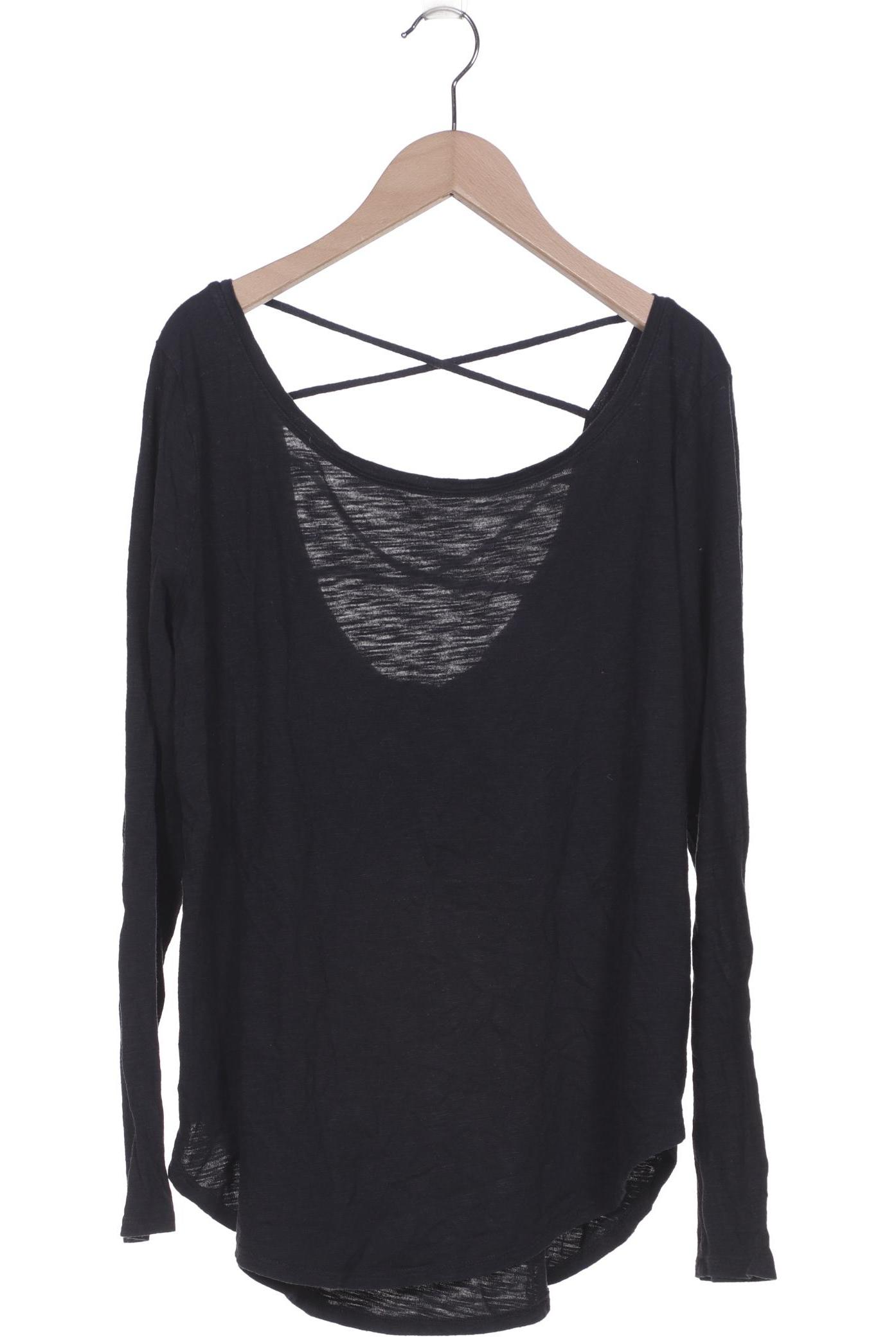 

Hollister Damen Langarmshirt, schwarz