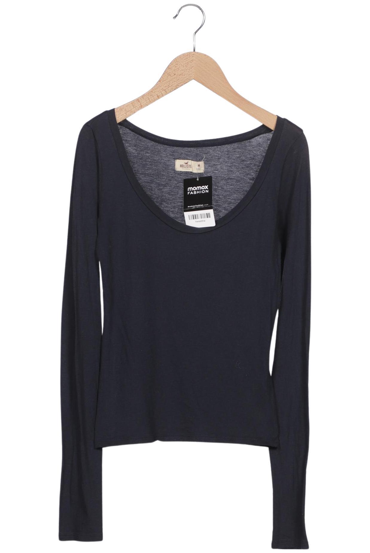 

Hollister Damen Langarmshirt, marineblau, Gr. 38