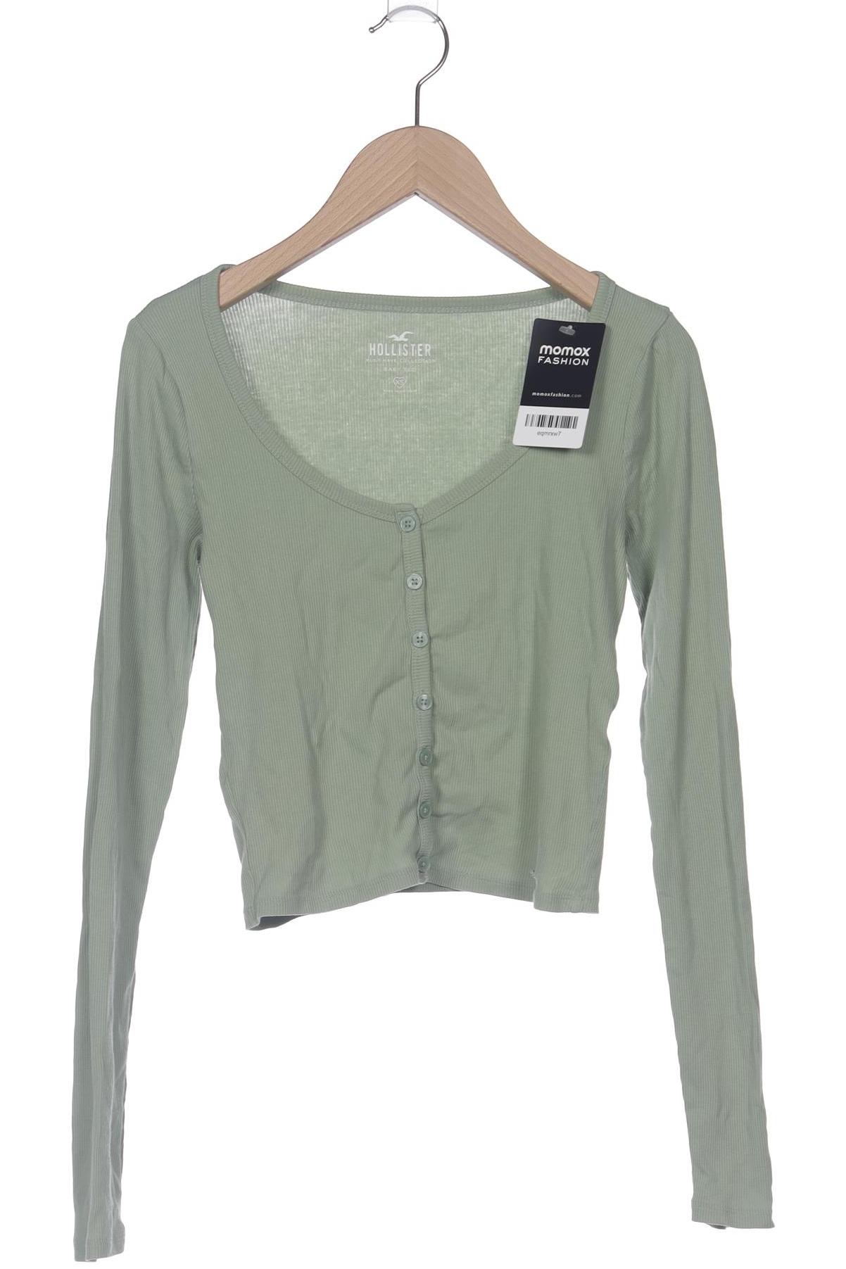 

Hollister Damen Langarmshirt, hellgrün, Gr. 34