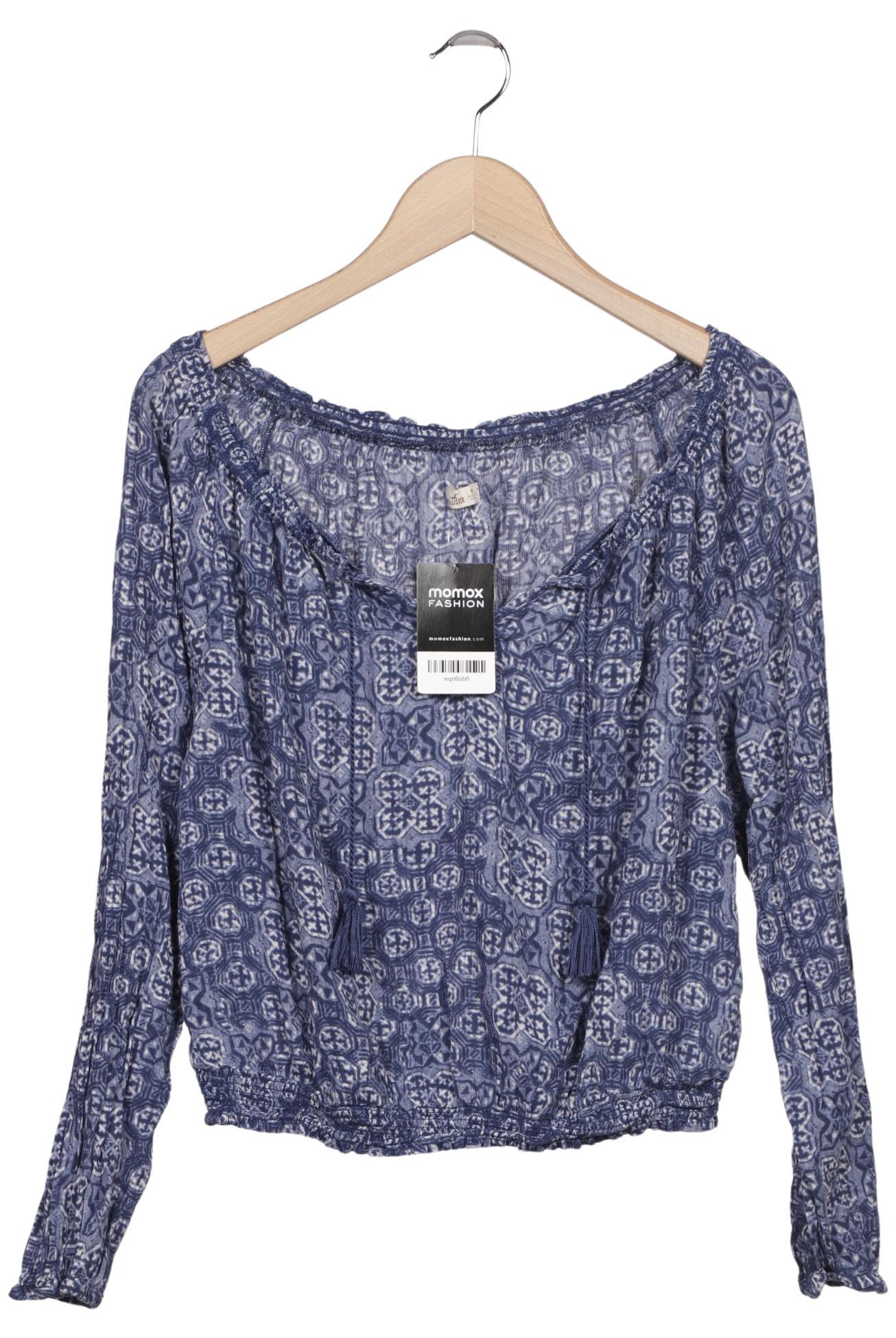 

Hollister Damen Langarmshirt, marineblau, Gr. 38