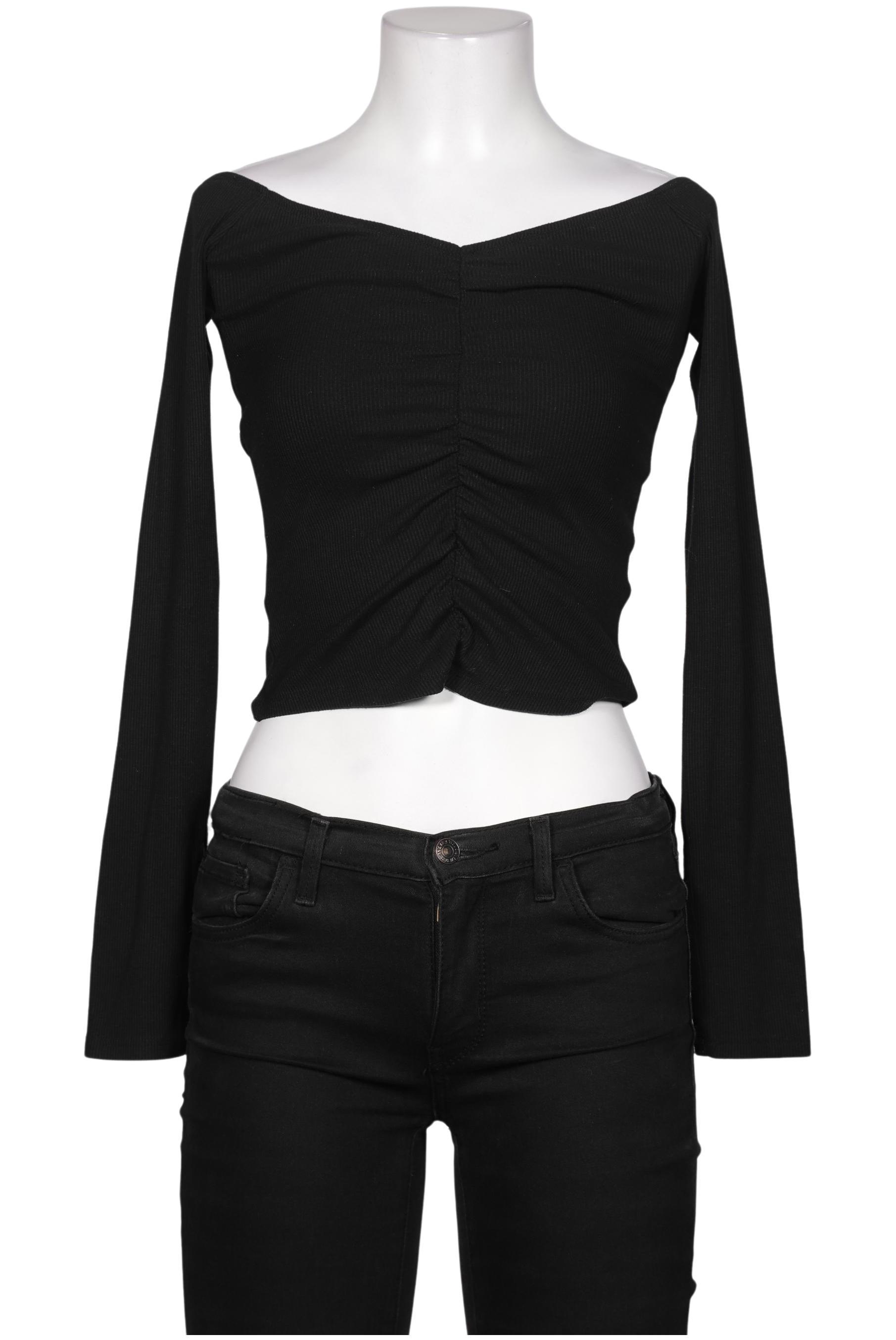 

Hollister Damen Langarmshirt, schwarz, Gr. 36