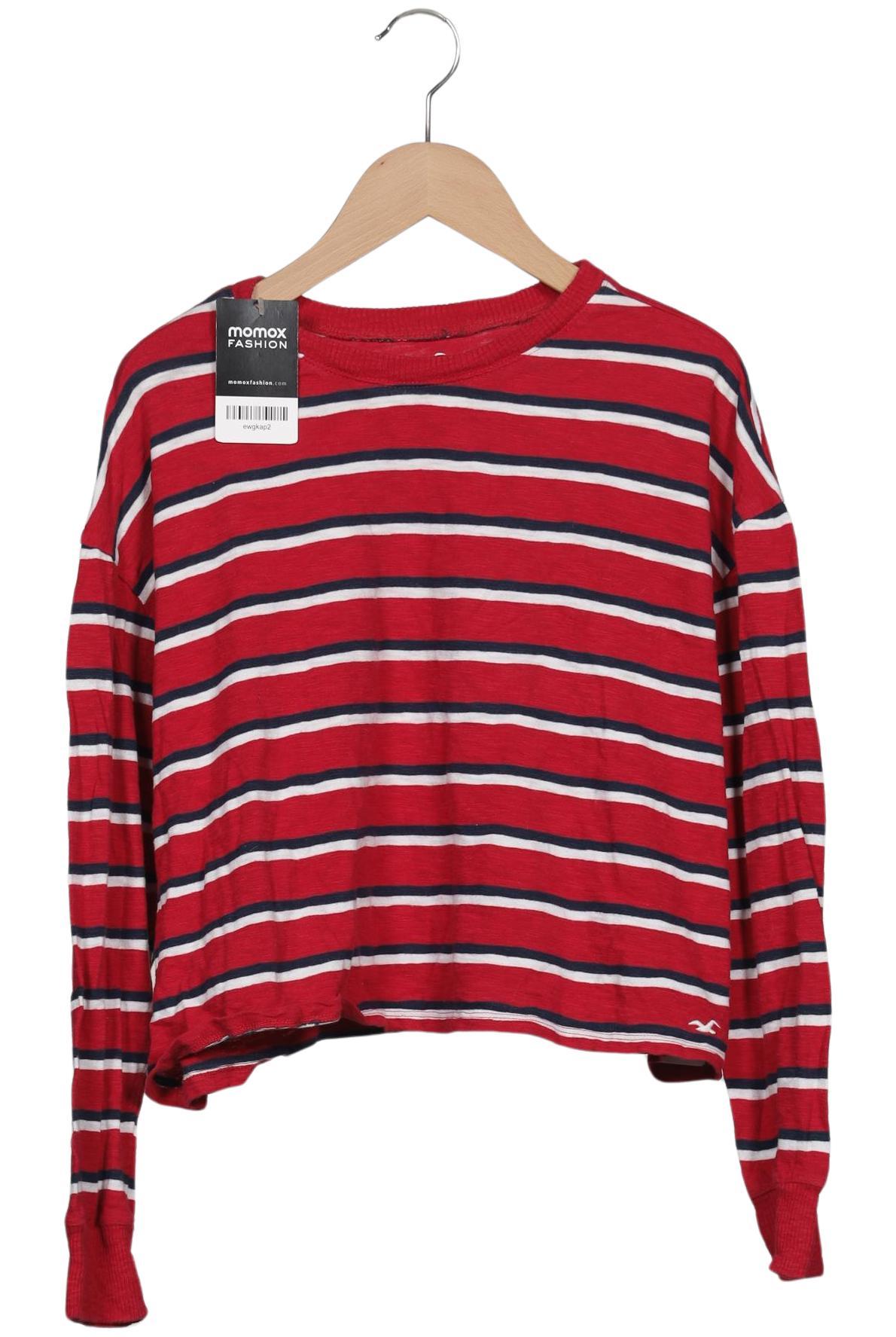 

Hollister Damen Langarmshirt, rot, Gr. 34