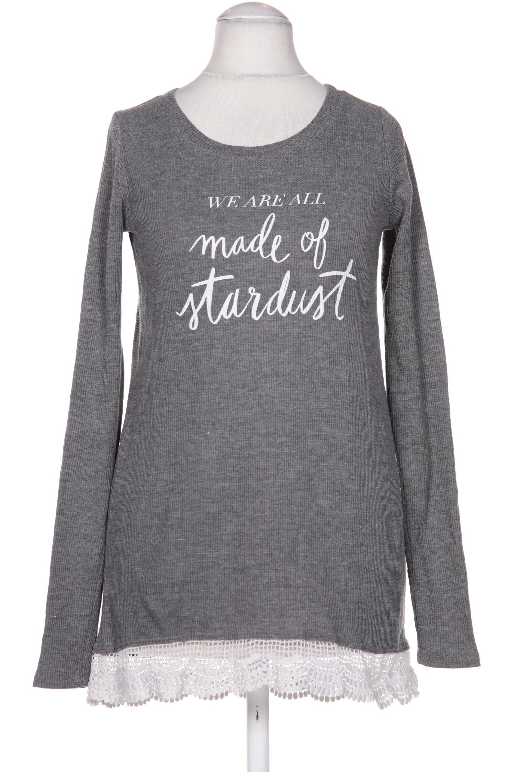 

Hollister Damen Langarmshirt, grau, Gr. 34