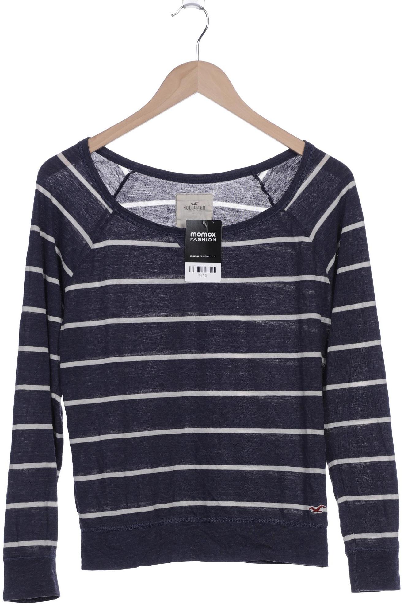 

Hollister Damen Langarmshirt, marineblau, Gr. 36
