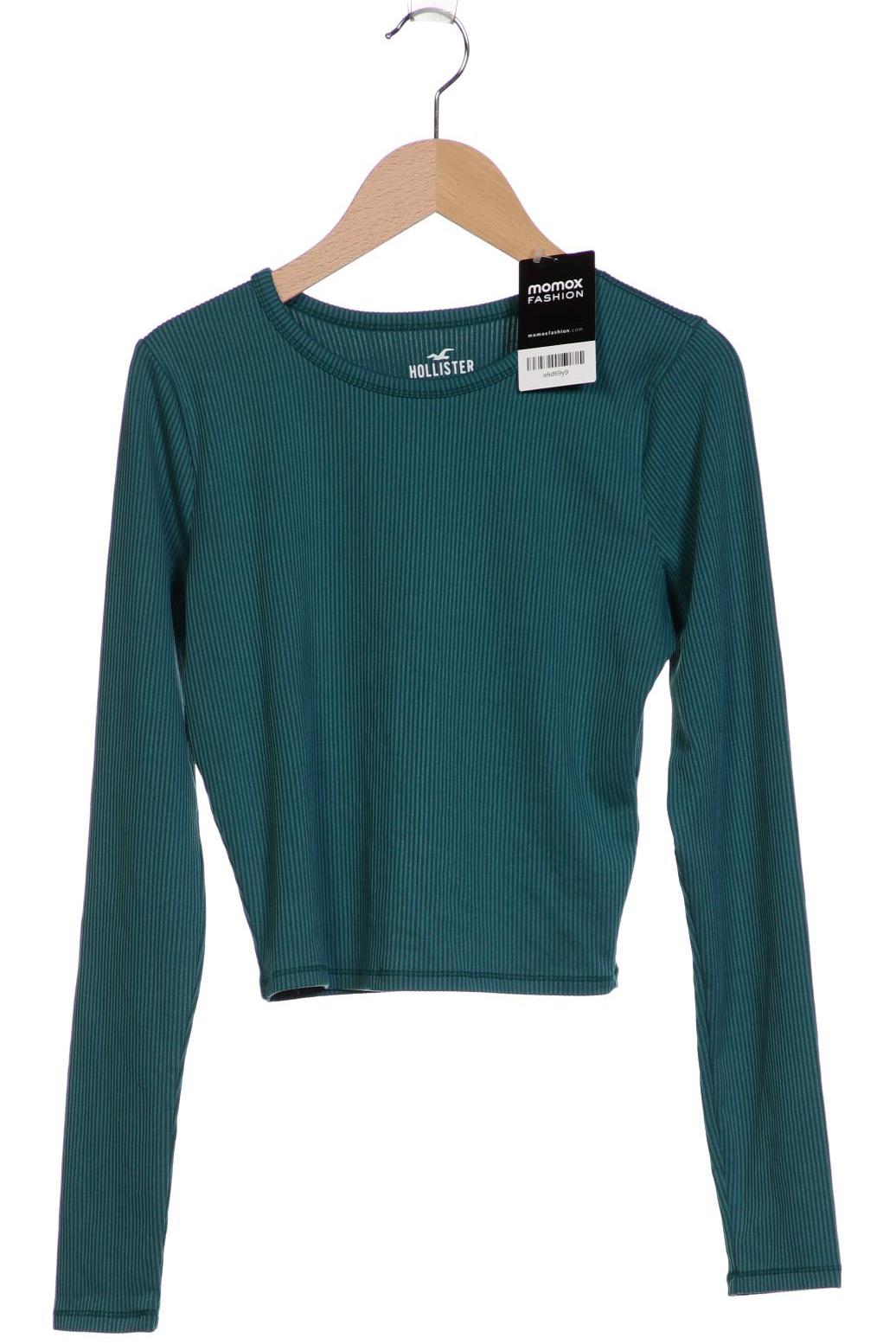 

Hollister Damen Langarmshirt, grün, Gr. 36