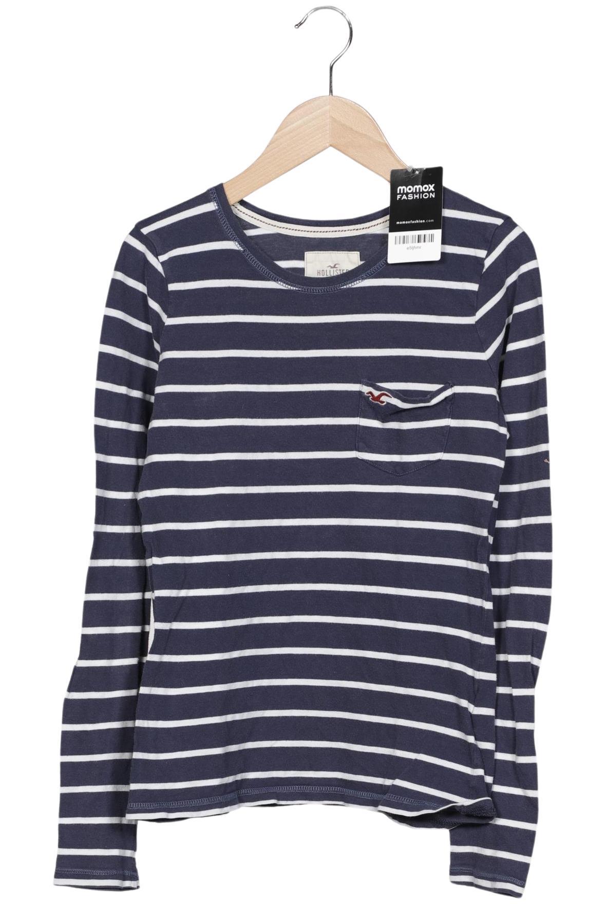 

Hollister Damen Langarmshirt, marineblau, Gr. 36