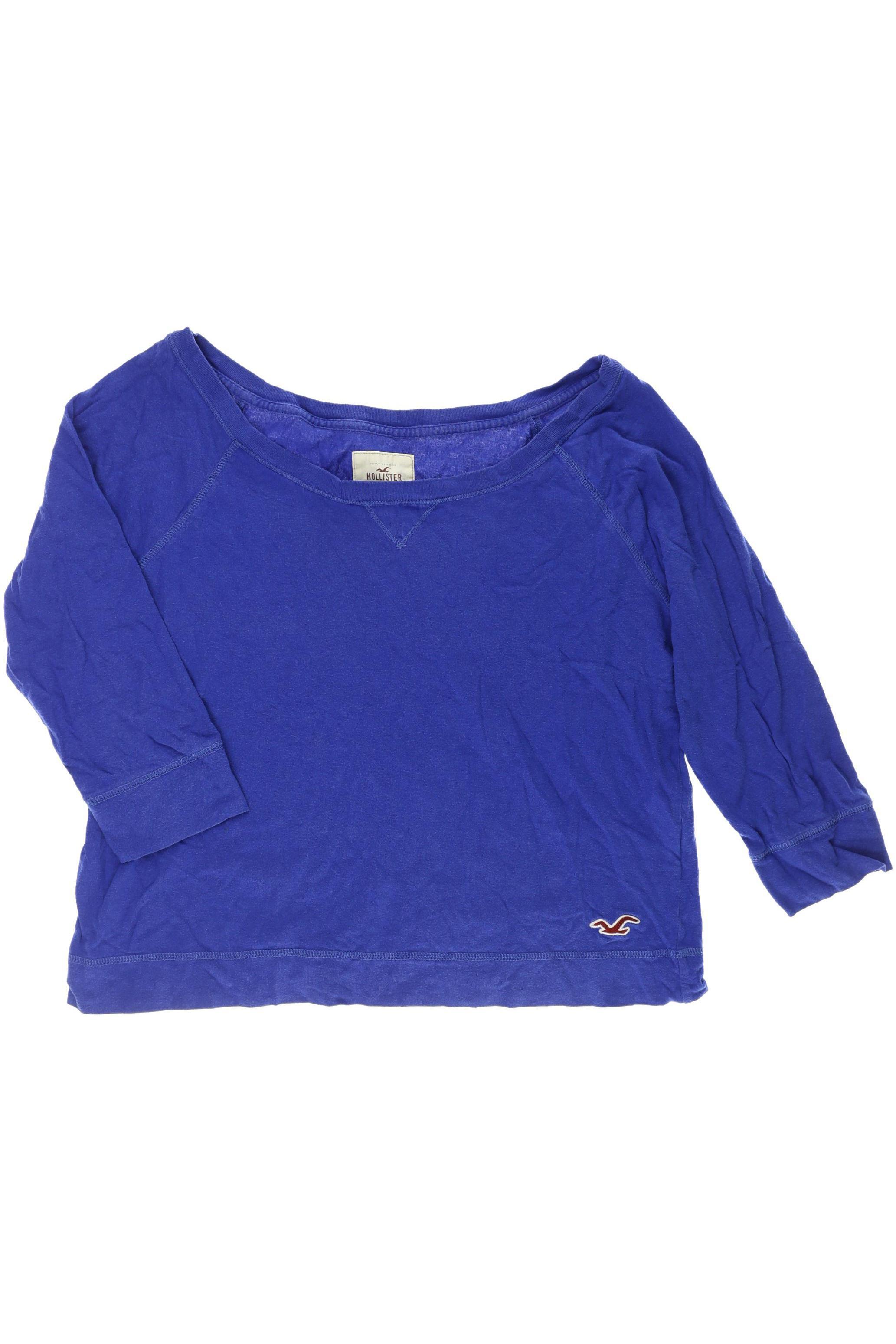 

Hollister Damen Langarmshirt, blau, Gr.