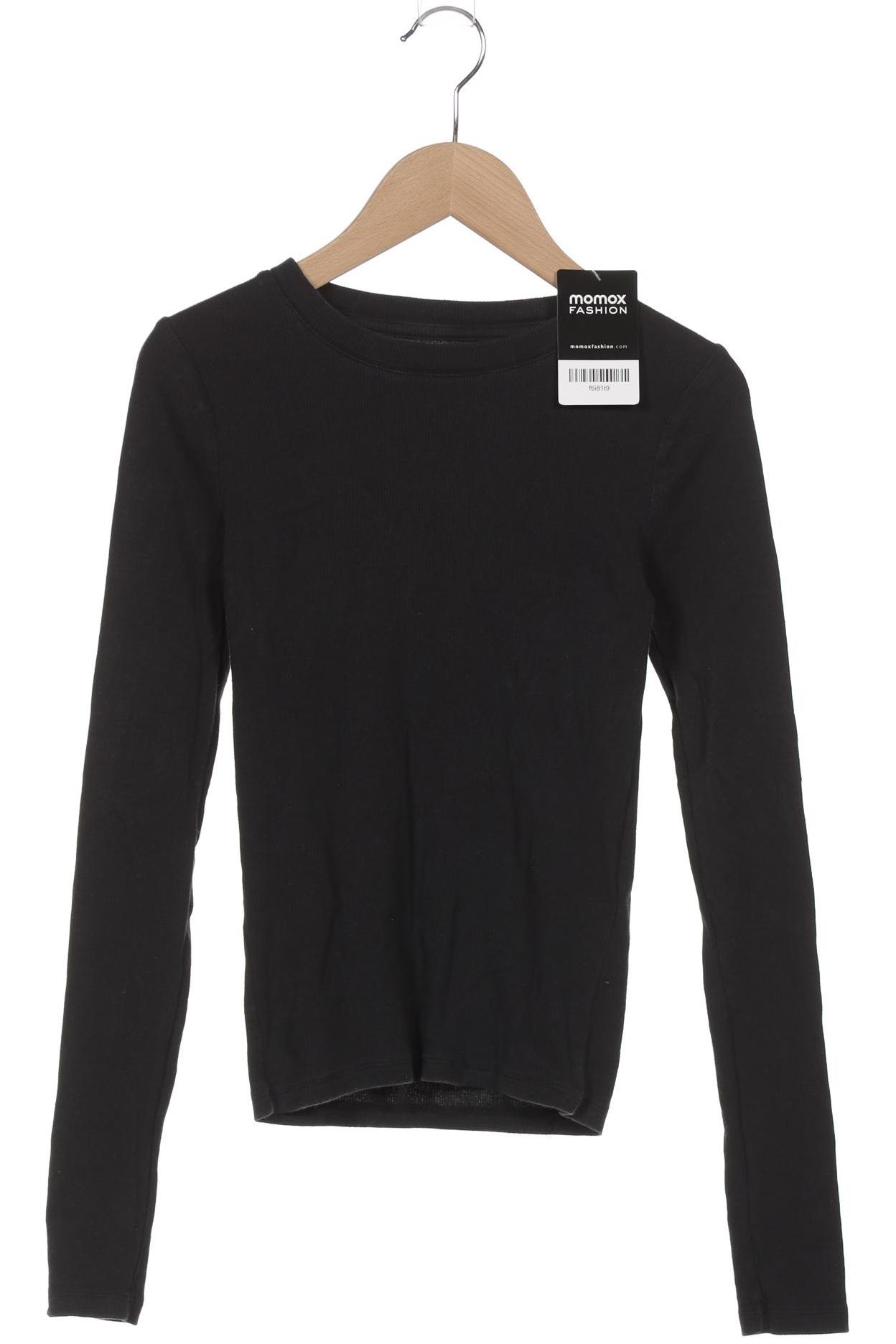 

Hollister Damen Langarmshirt, schwarz, Gr. 36
