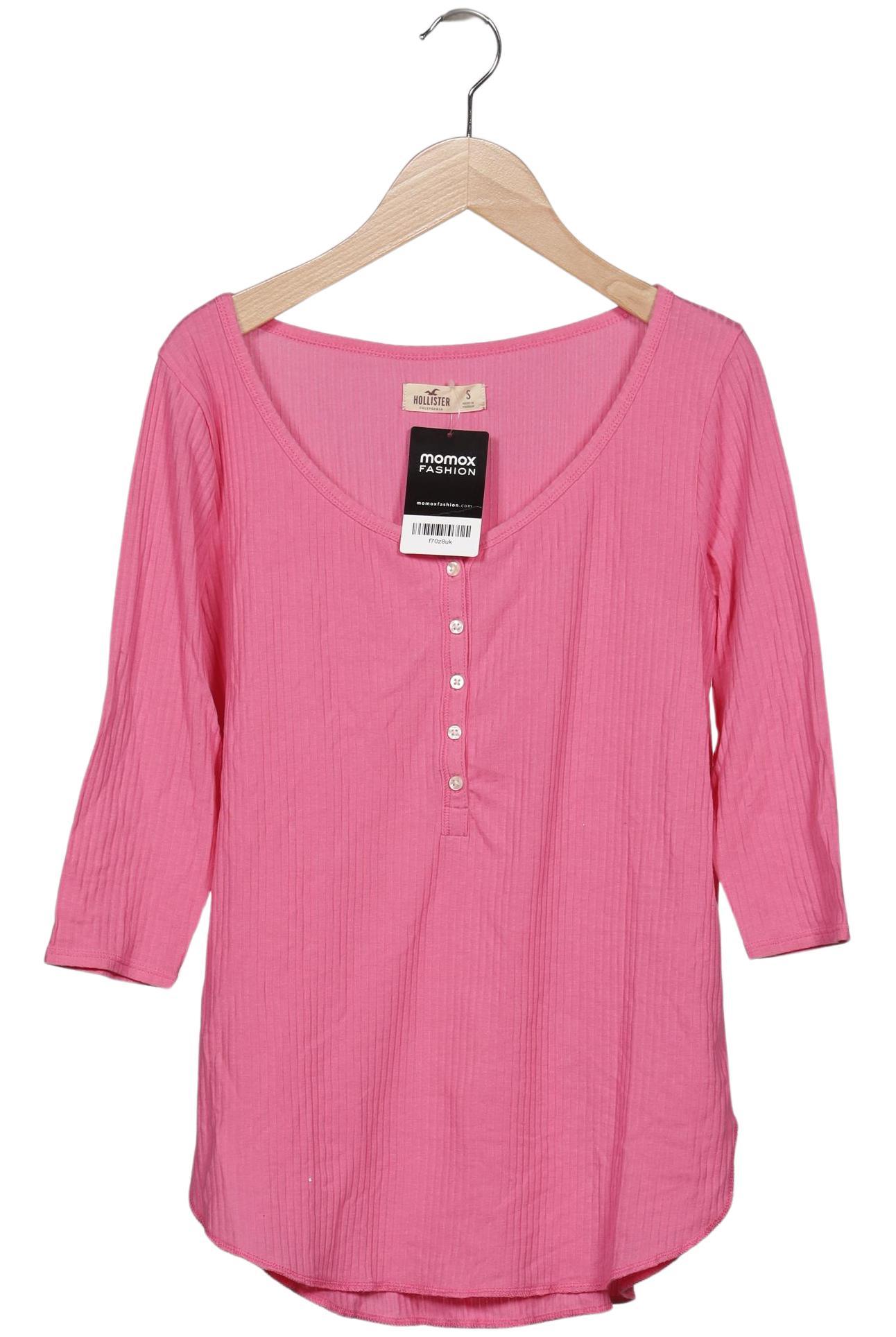 

Hollister Damen Langarmshirt, pink, Gr. 36