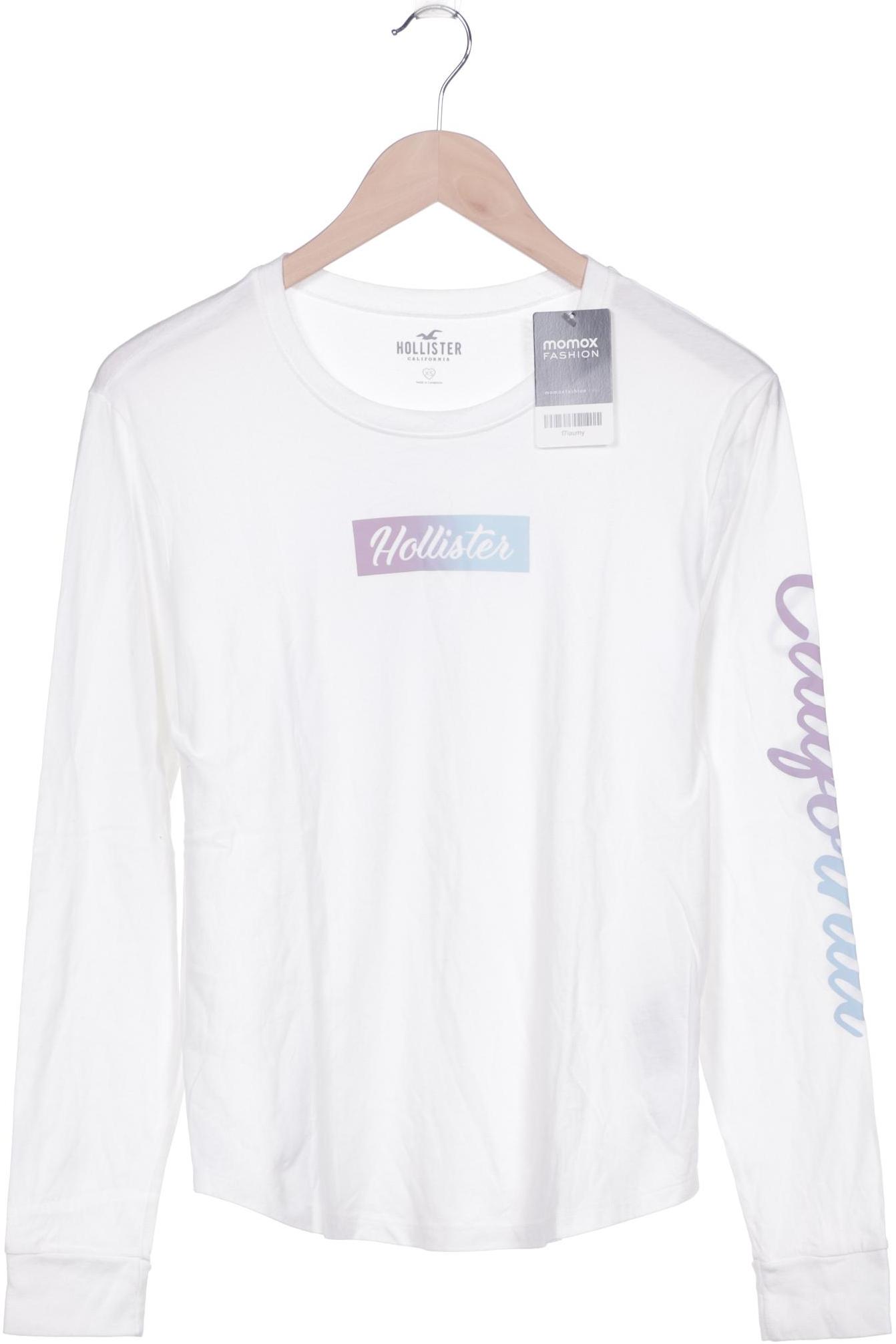 

Hollister Damen Langarmshirt, cremeweiß