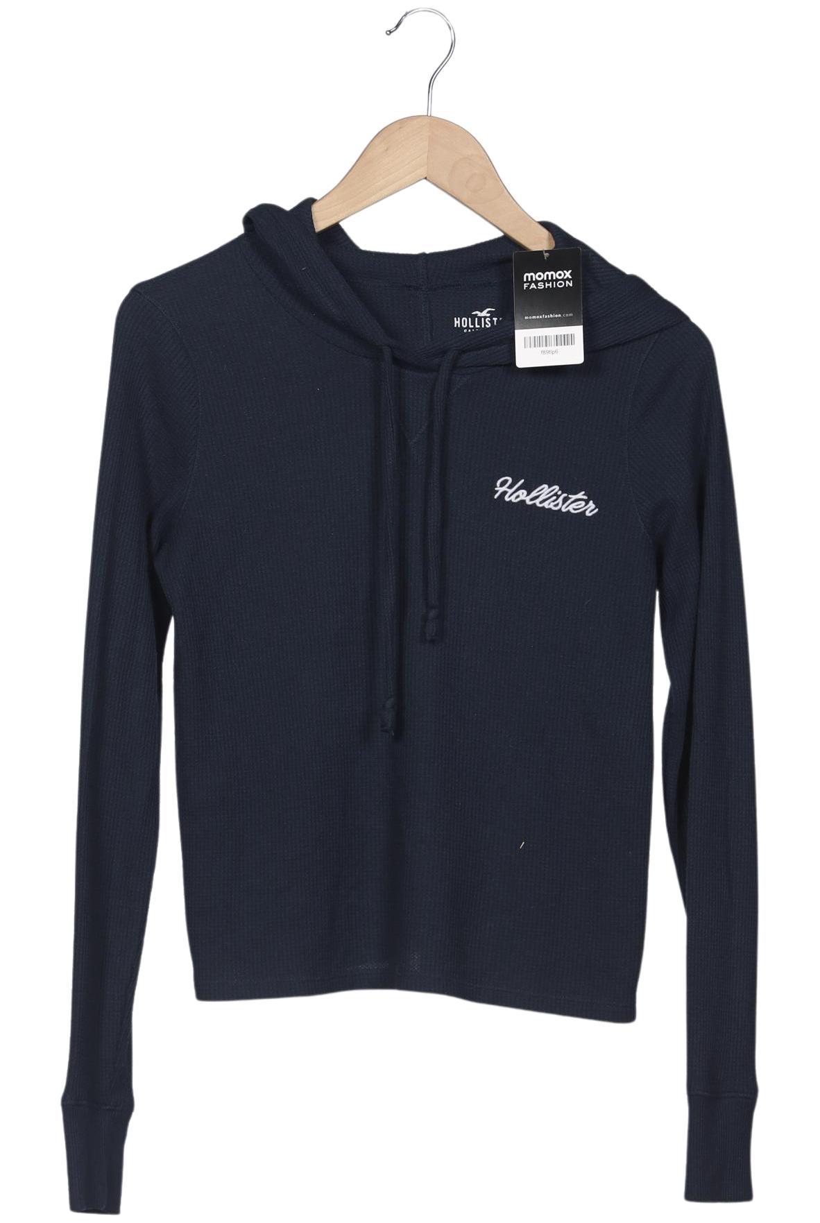 

Hollister Damen Langarmshirt, marineblau, Gr. 38
