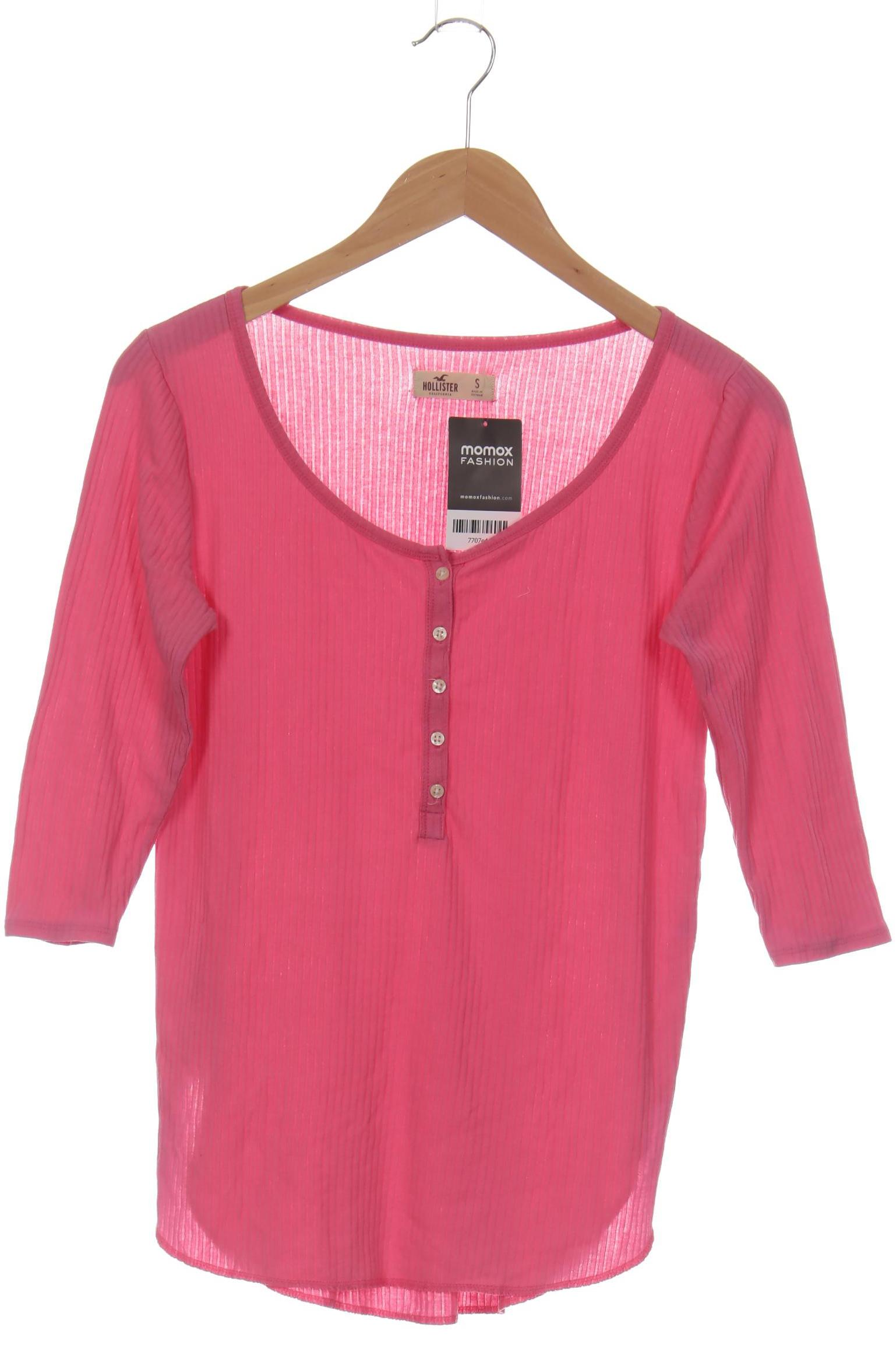 

Hollister Damen Langarmshirt, pink, Gr. 36