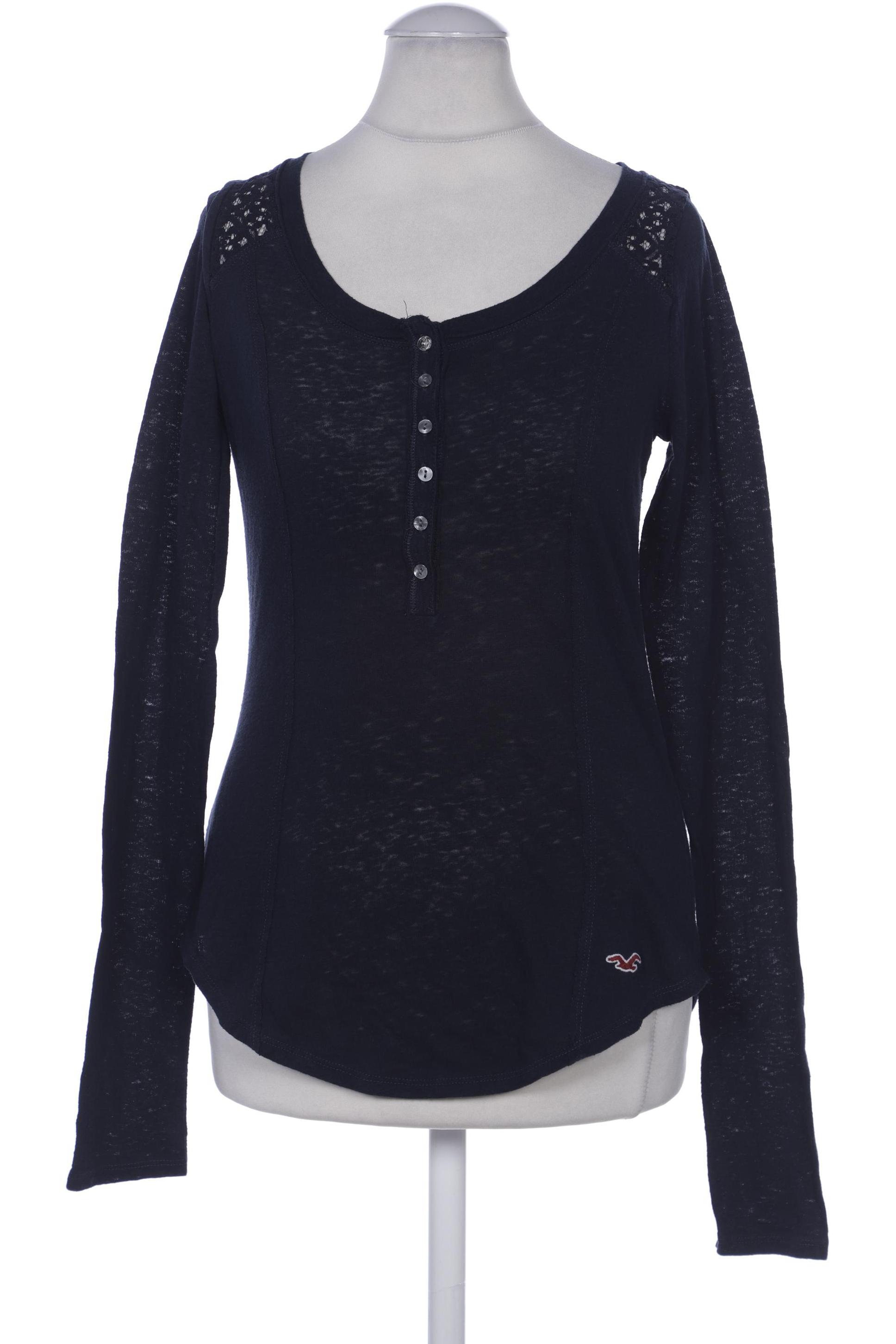 

Hollister Damen Langarmshirt, marineblau, Gr. 36