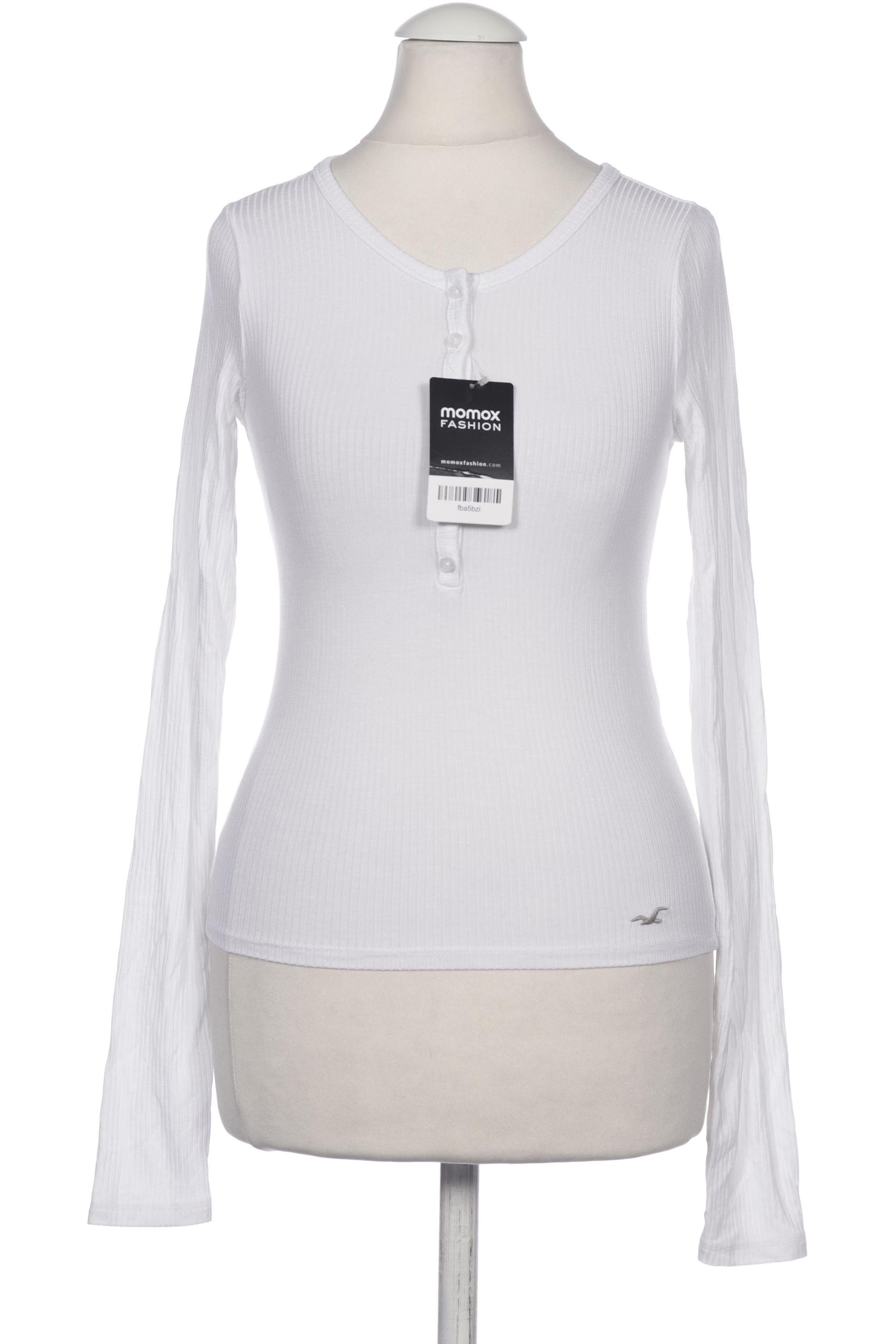 

Hollister Damen Langarmshirt, weiß