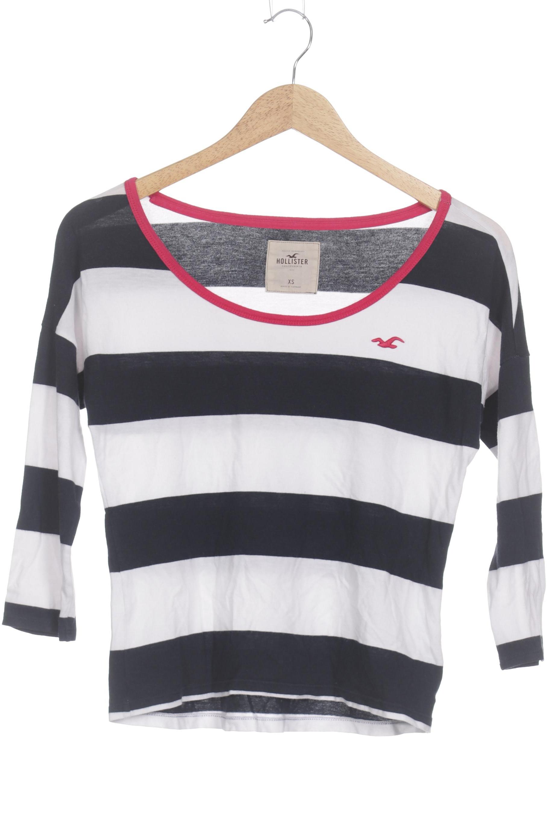 

Hollister Damen Langarmshirt, blau, Gr. 34